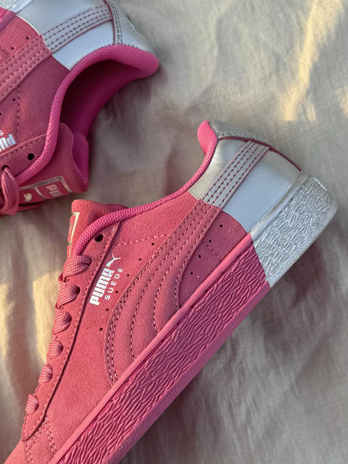 Puma Suede Dance Crew 'Pink  Silver' 3