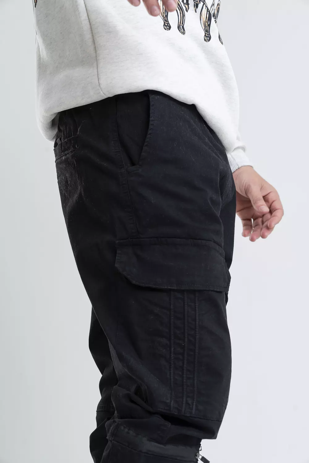 Multi Pocket Cargo Gabardine Pants 8