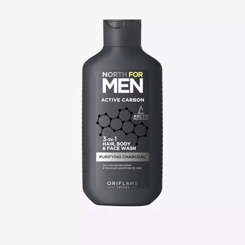 North For Men Active Carbon Hair & Body