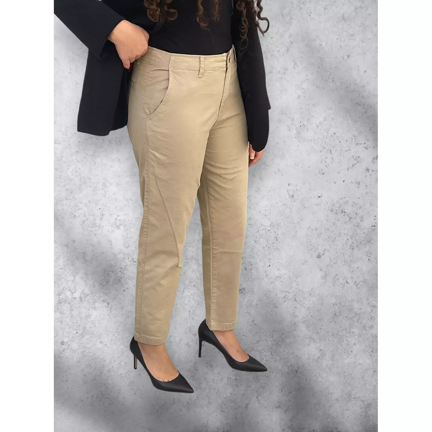 Formal Gabardine pants Boss beige   1