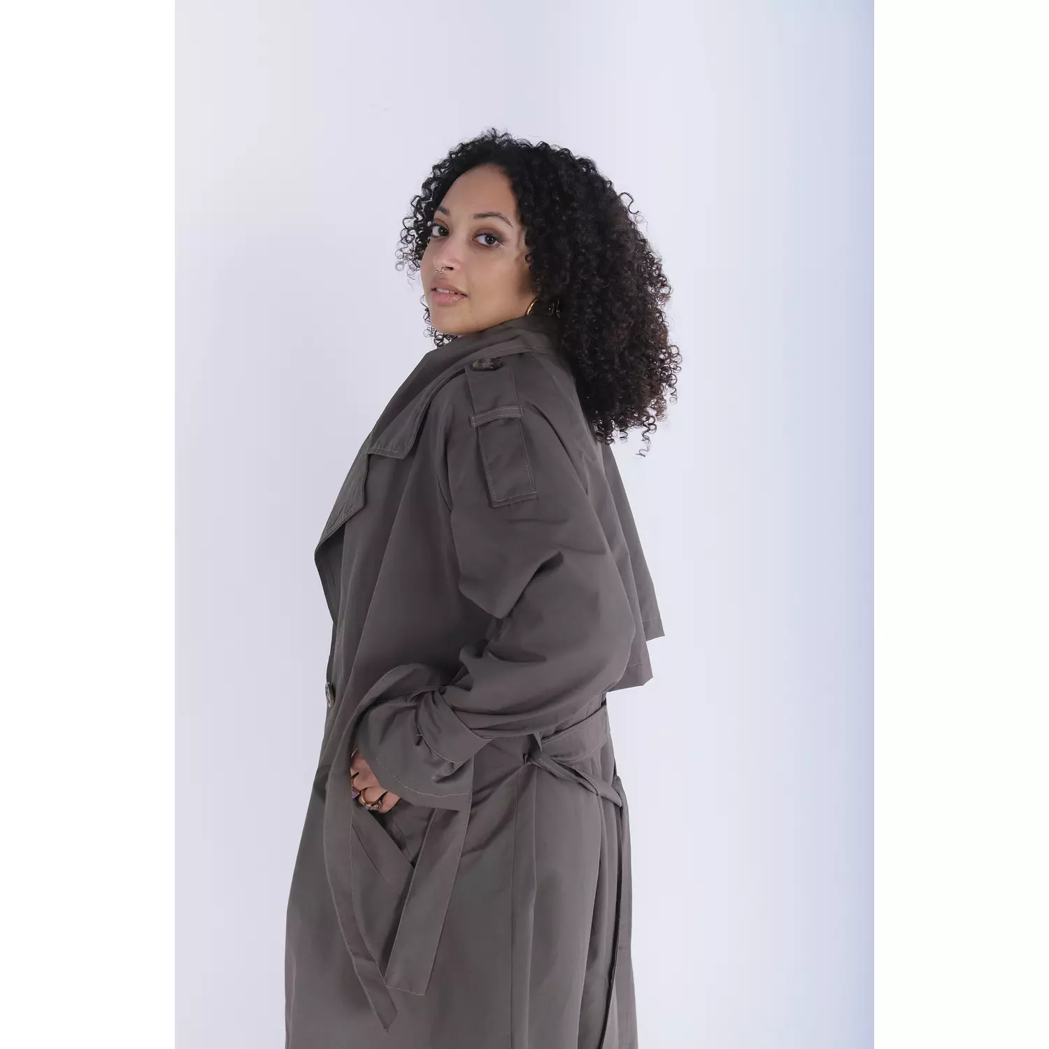 Trench coat - gray 4