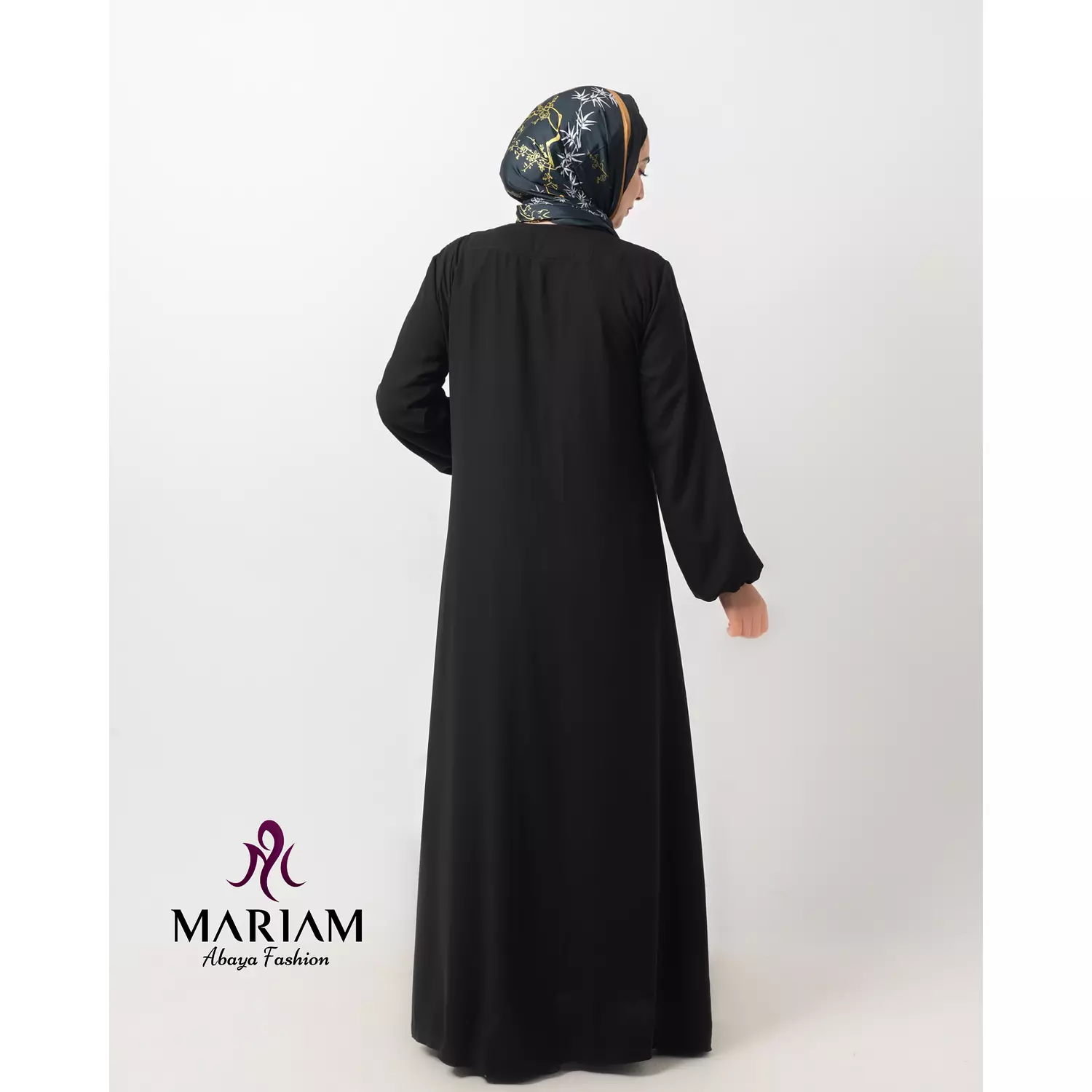  Pleated abaya Code A001 2