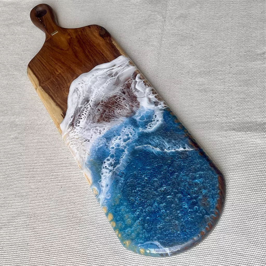 Sea/Wood Cheese Serving Board