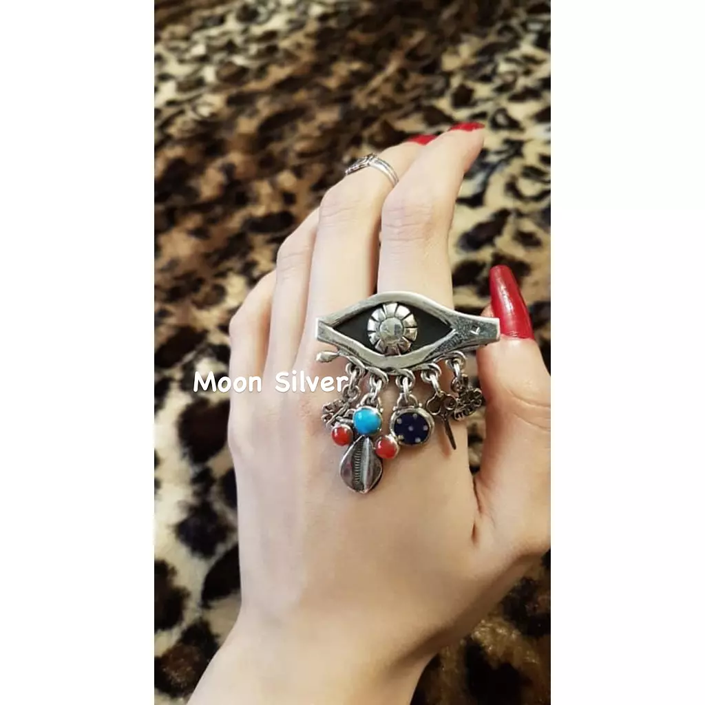 Evil eye ring