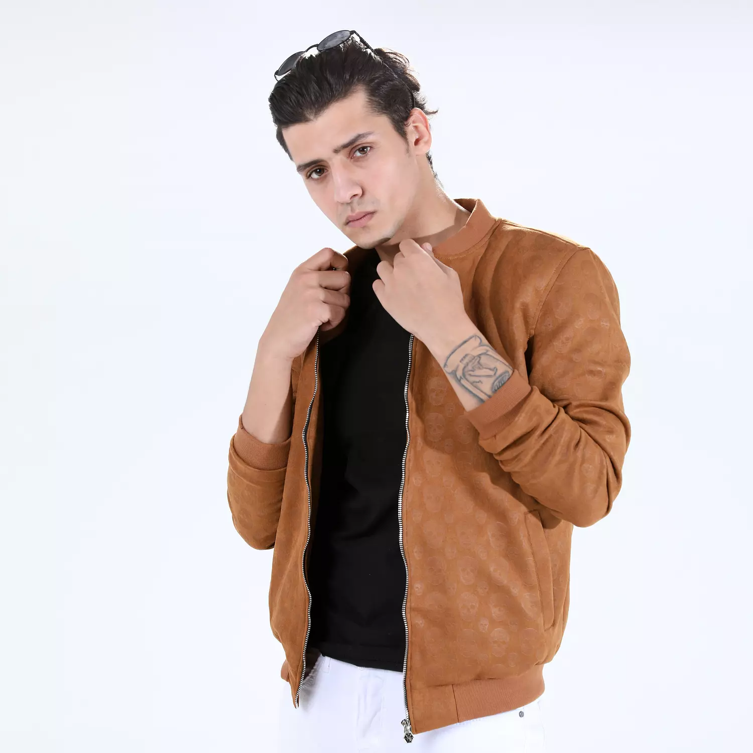 Suede Biker Jacket 10