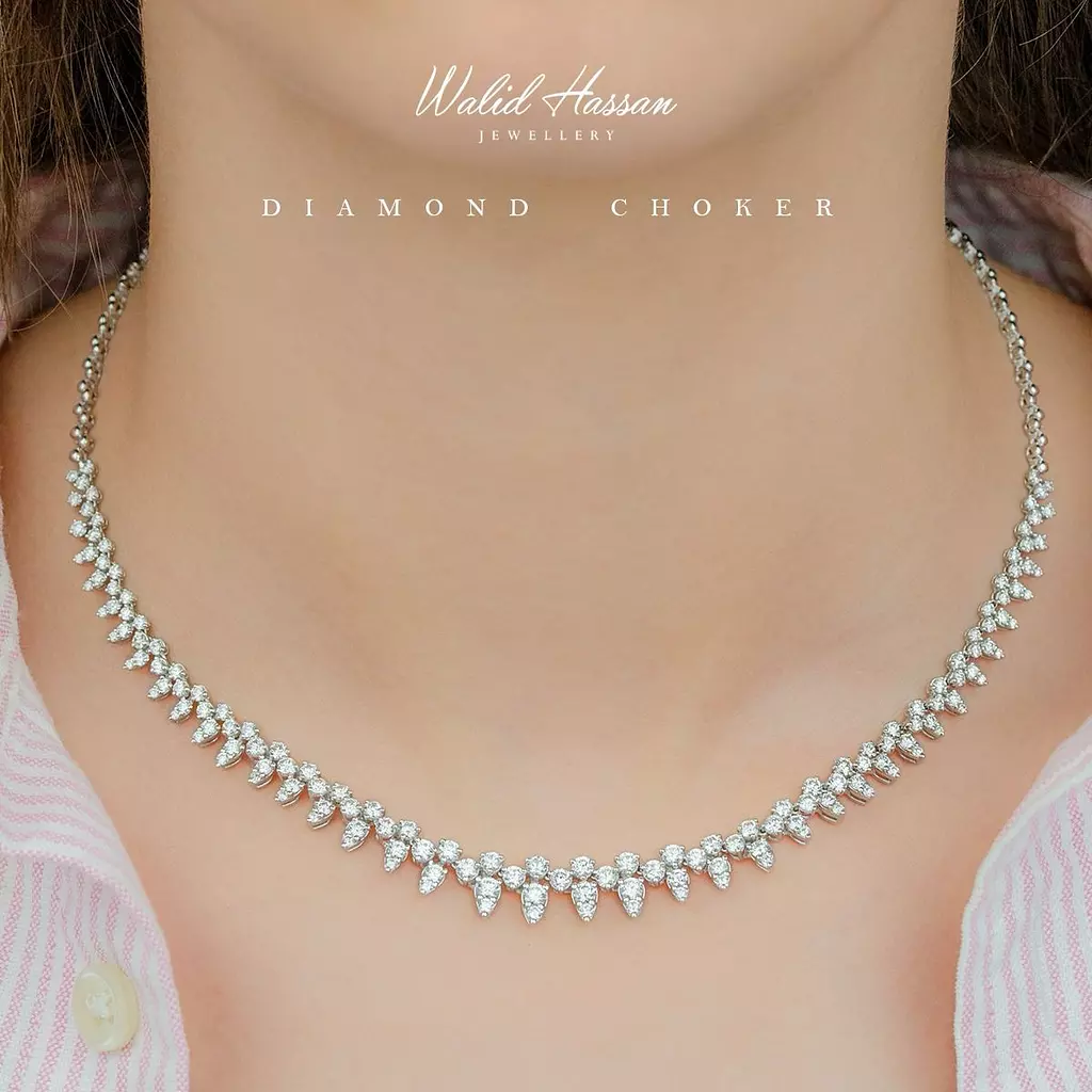 diamond choker