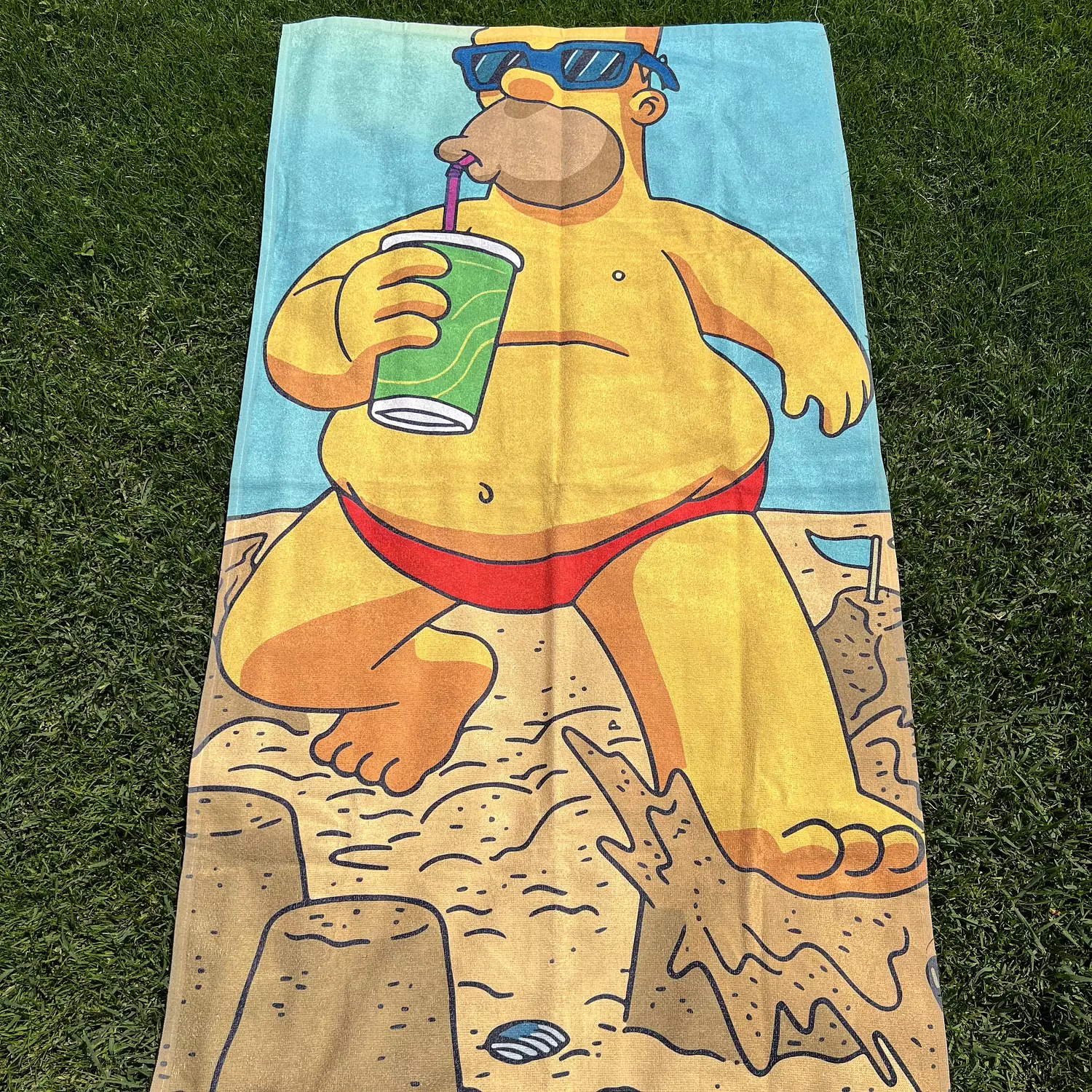 Simpson Summer Body Beach Towel 0