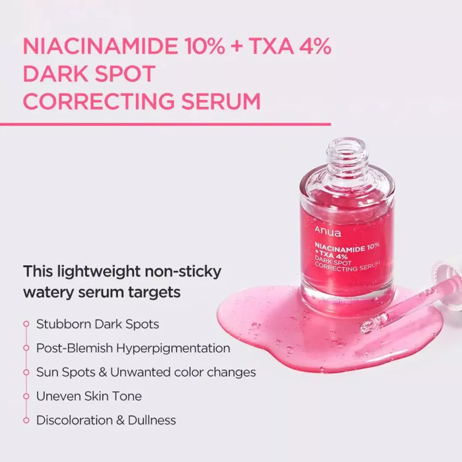 Anua - Niacinamide 10% + TXA 4% Dark Spot Correcting Serum 1