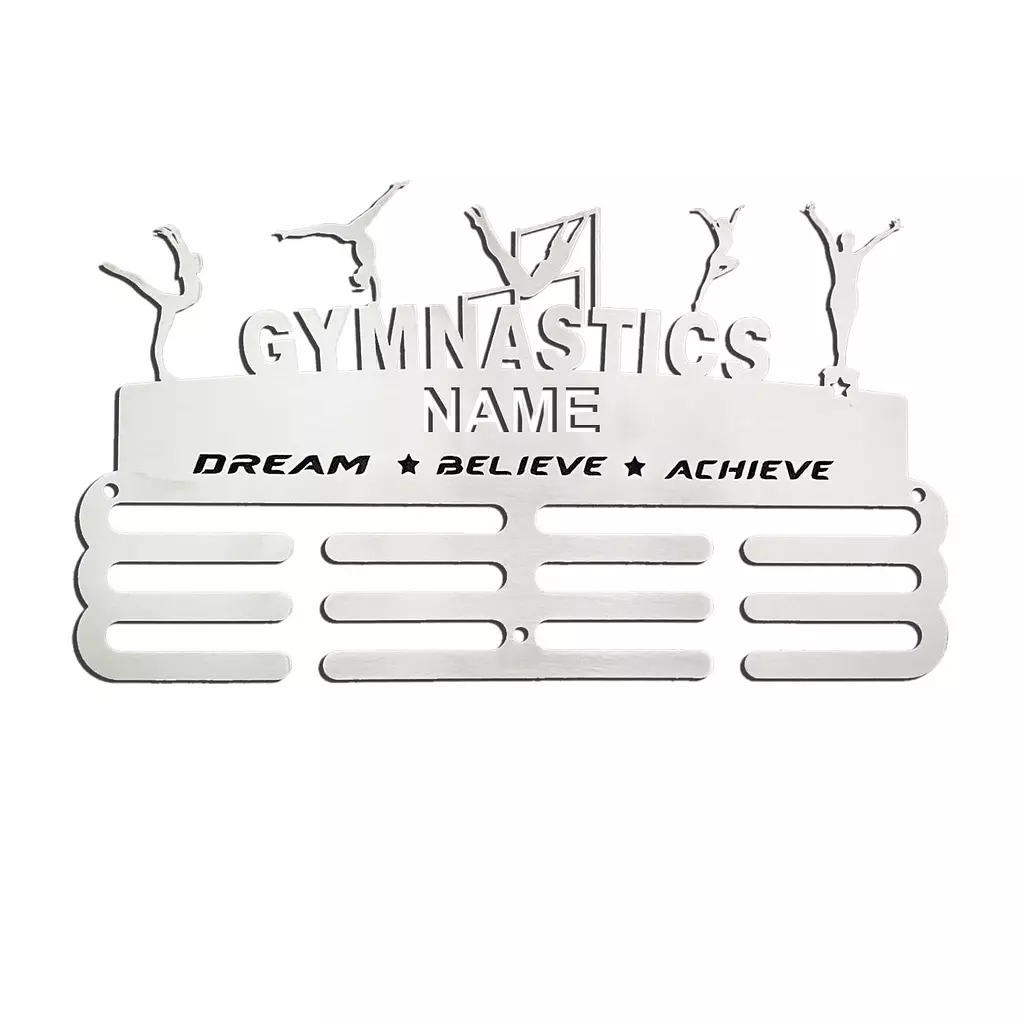 TMHG-Customizable Mini Gymnastics Medal Hanger | Triple Rack