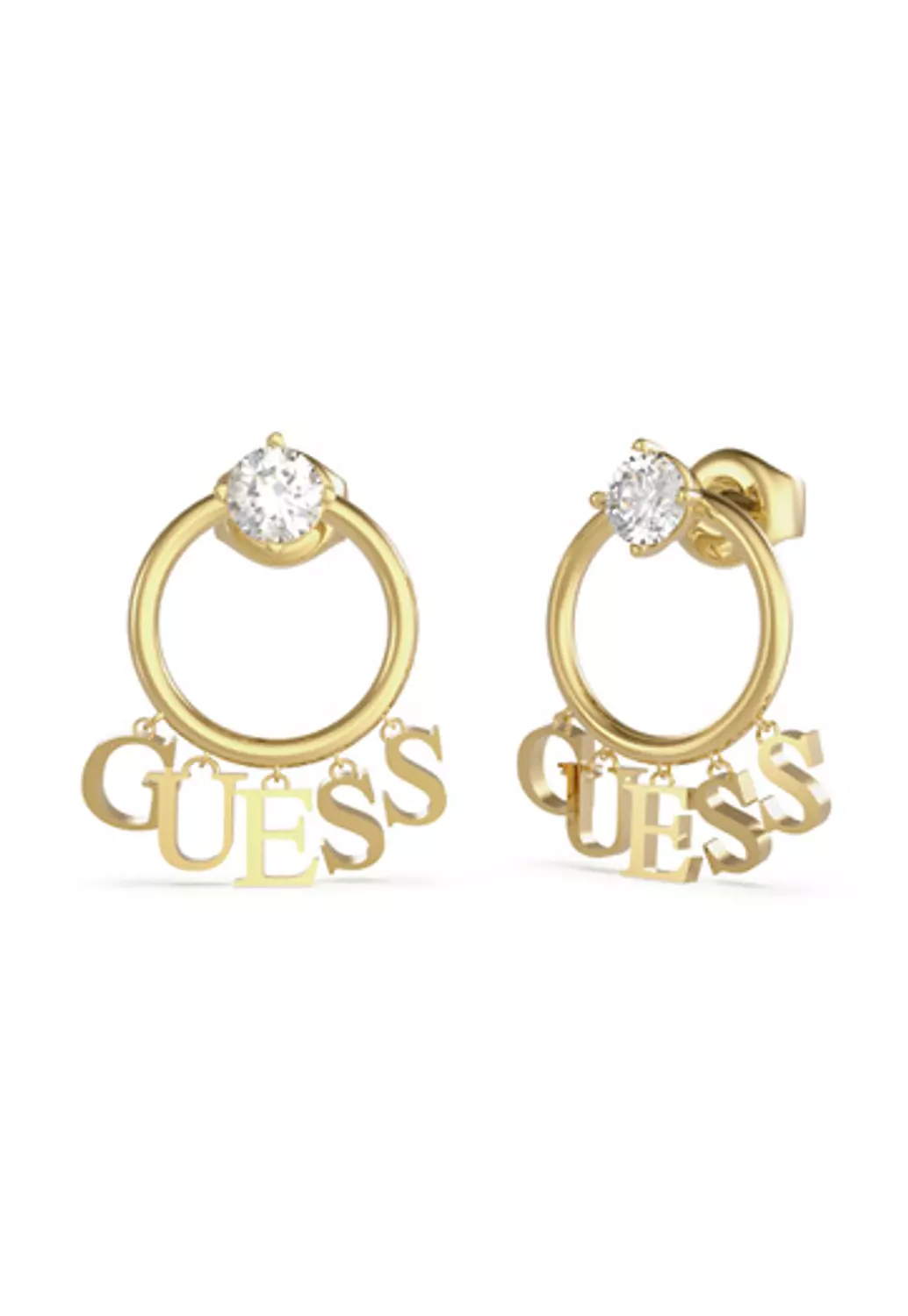 Guess Jewelry - Ladies Earrings JUBE02222JWYGT/U gold Color hover image