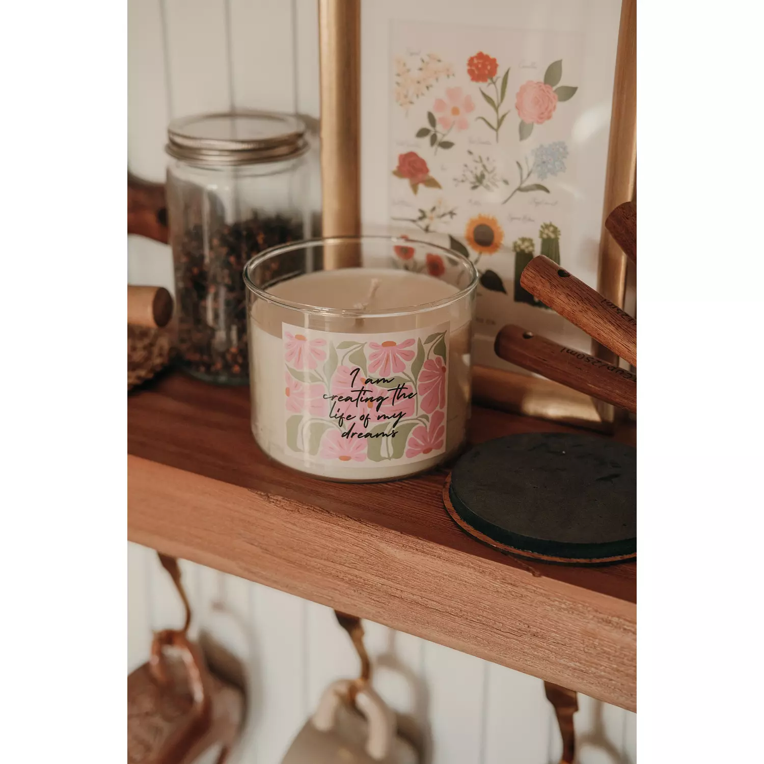 Affirmation Candle — Maple Cinnamon  hover image