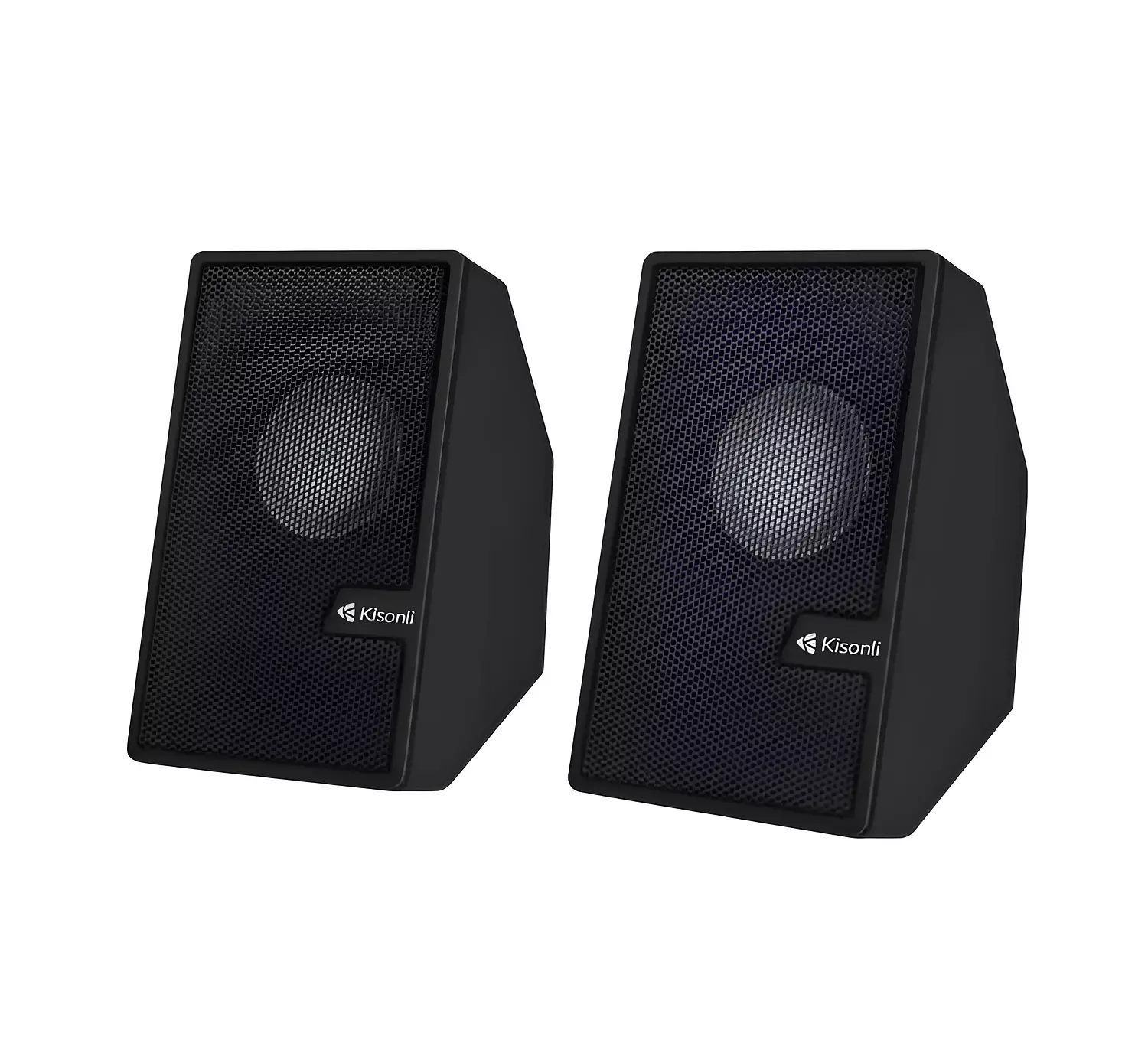 Kisonli S-555 Hot-Selling 2.0-Channel Speaker, High-Quality Sound, USB-Powered, 3.5mm Audio Jack hover image
