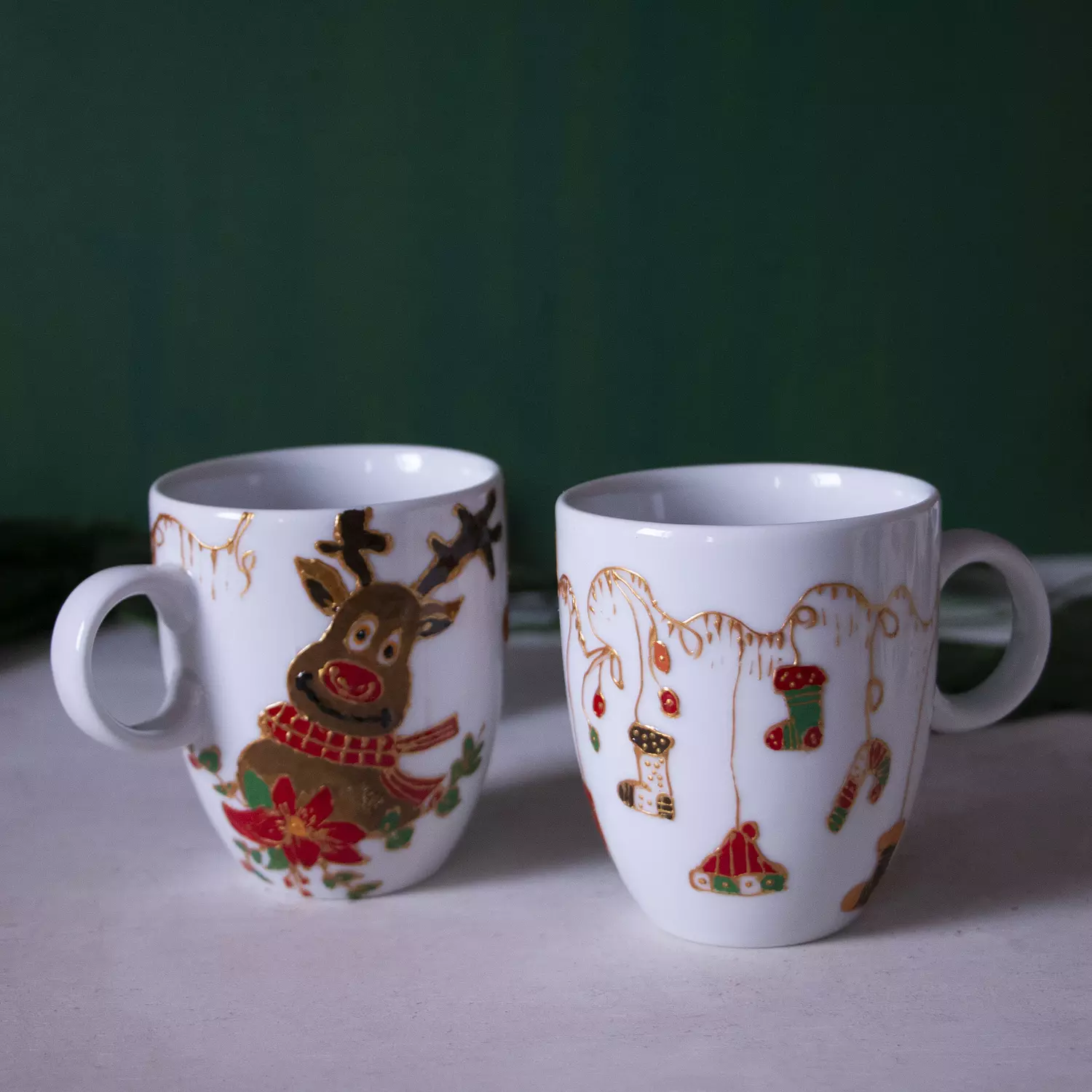 Christmas Deer Mug 1