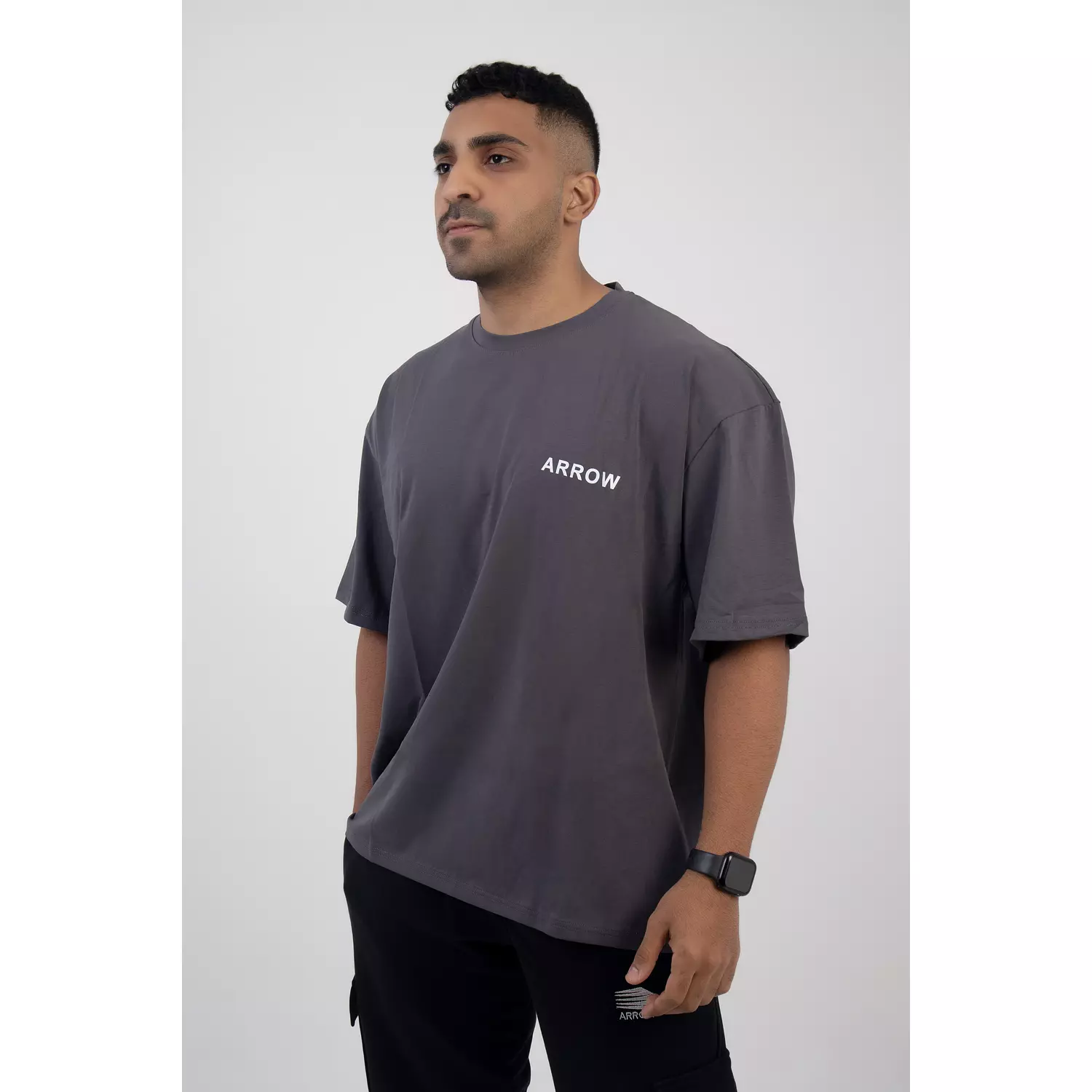 Oversized Charcoal T-Shirt  1