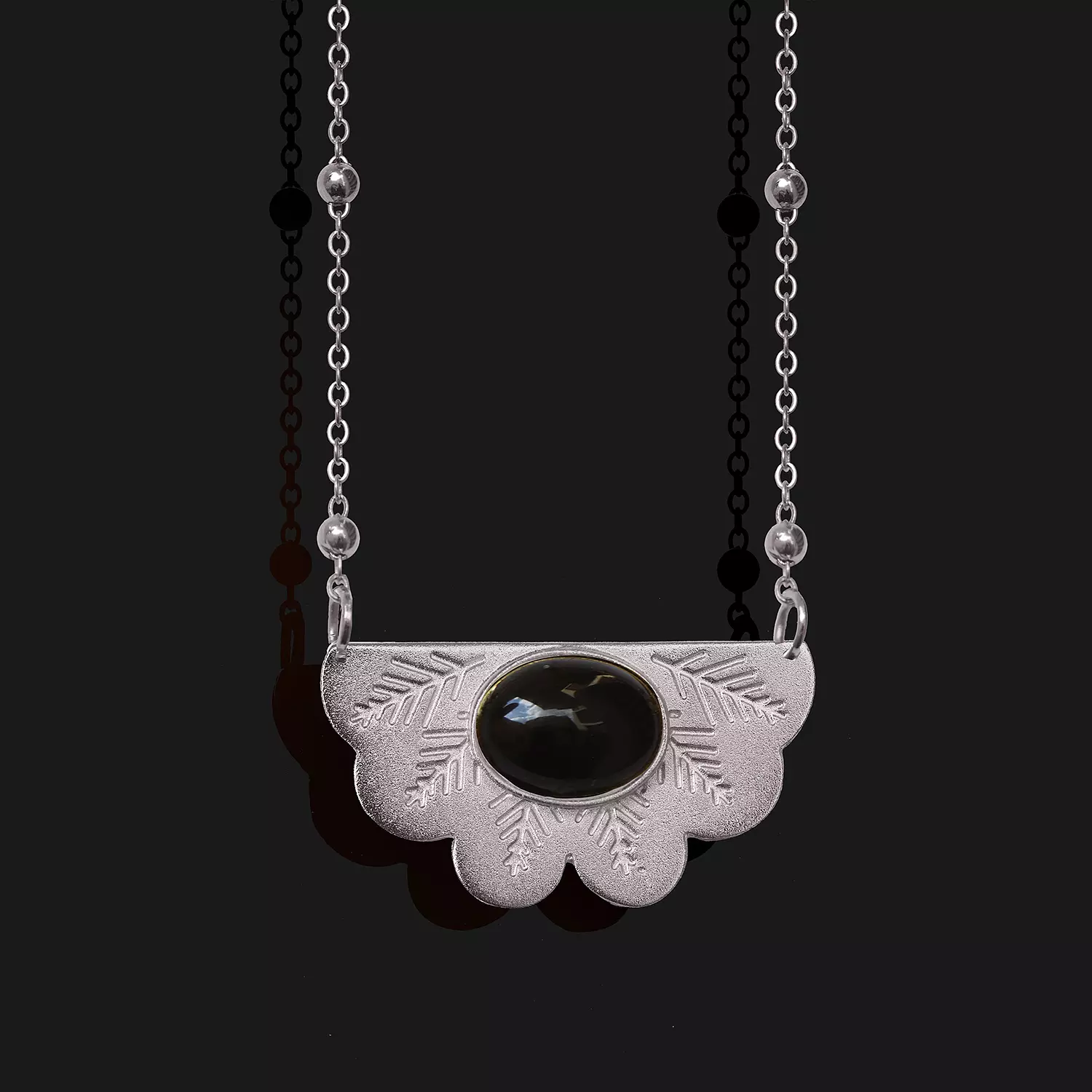 Egyptian fan necklace 2