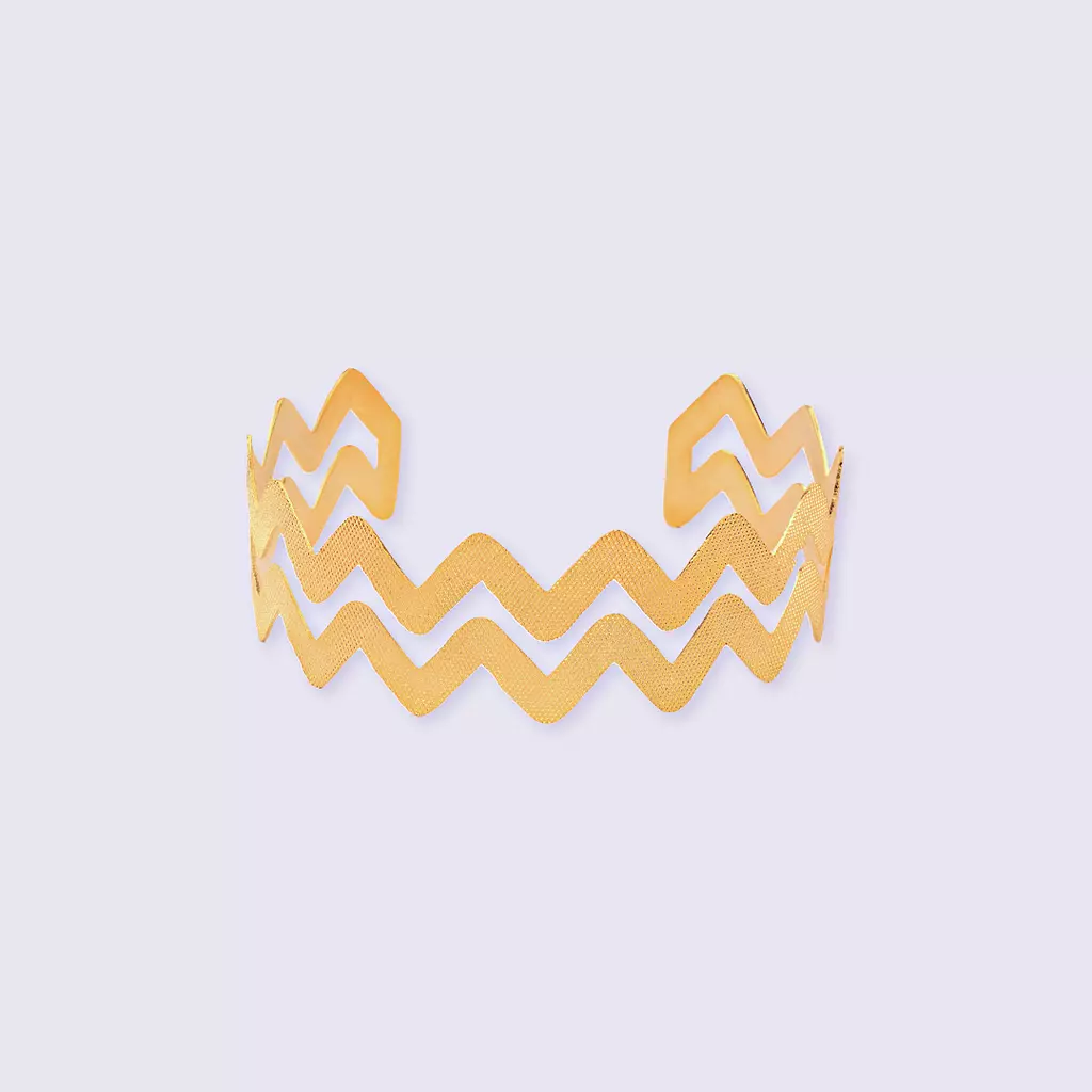 Double Zigzag Necklace