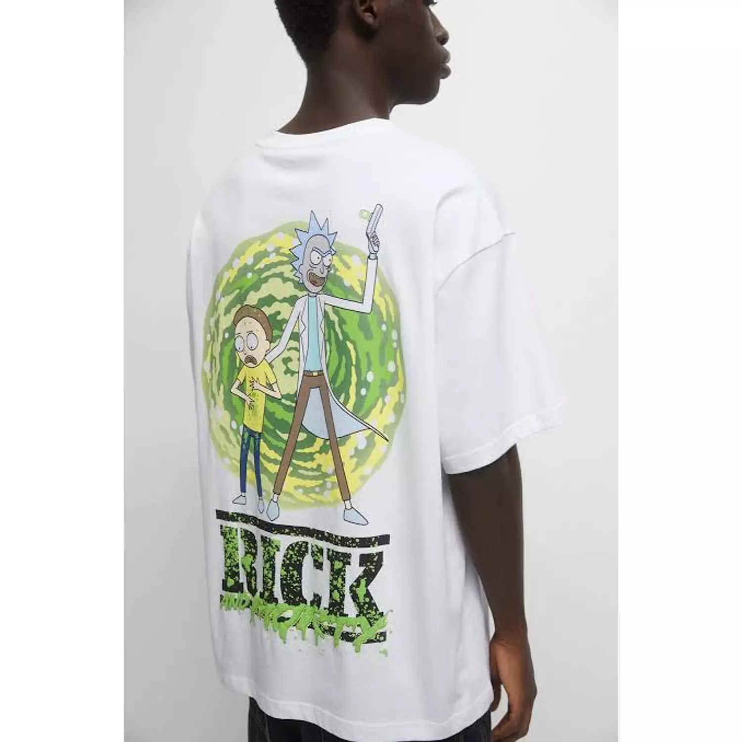 Rick and Morty Leaves T-shirt hover image
