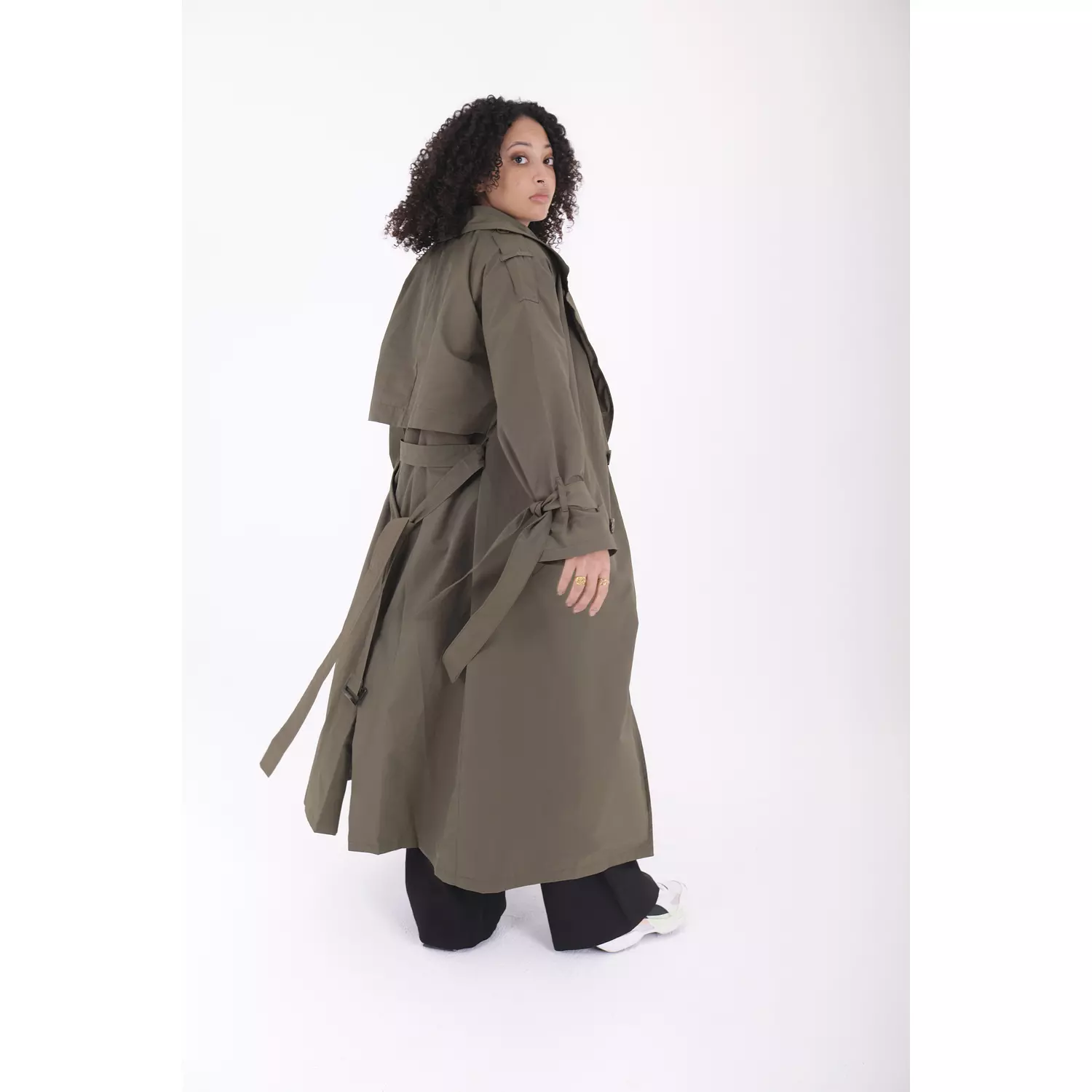 Trench coat - Olive  1