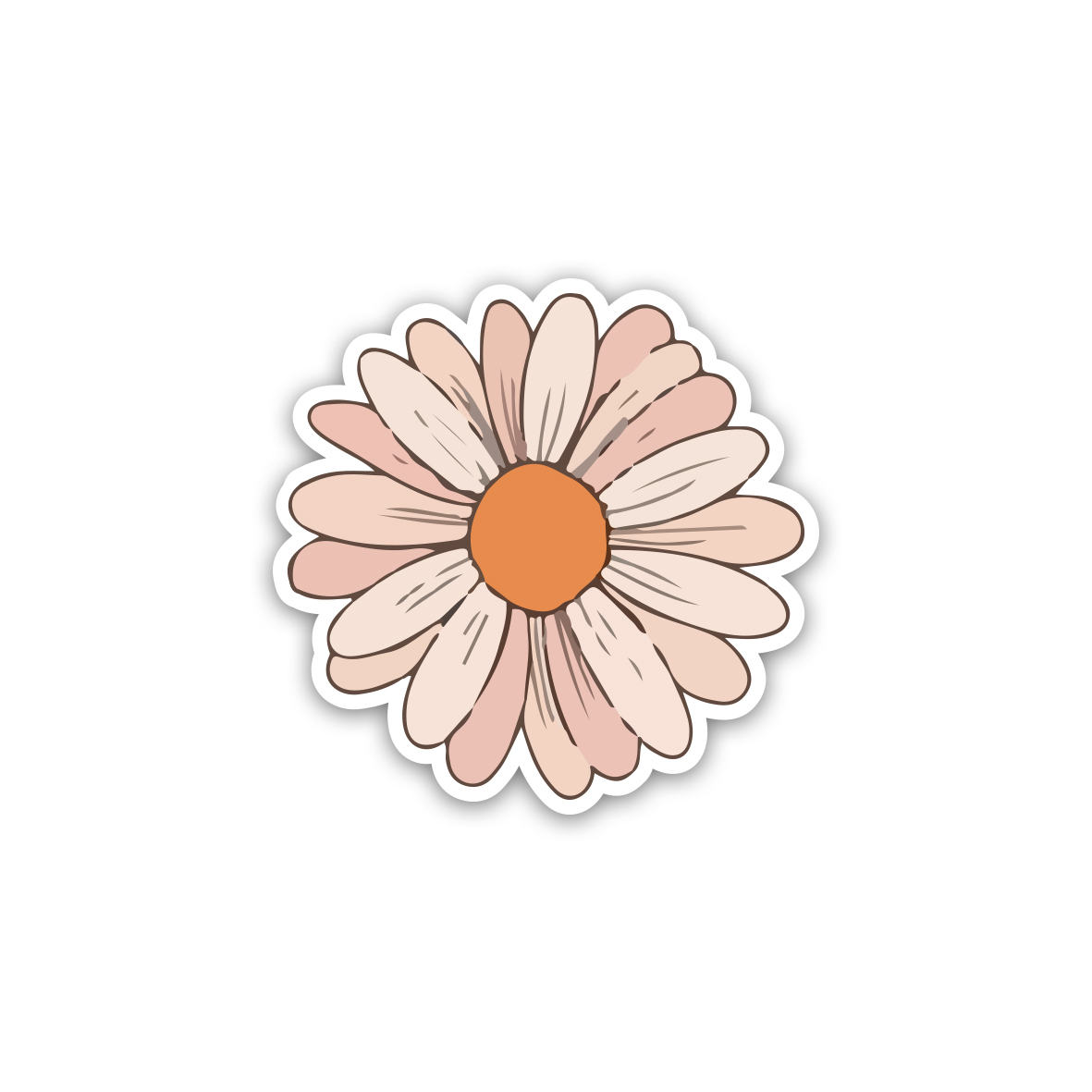 Rose gold flower 