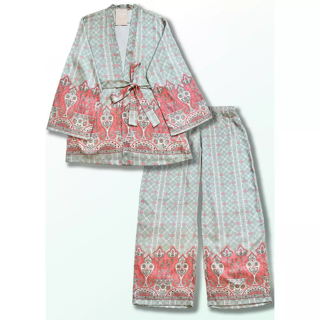 Markarian Mint Kimono Set