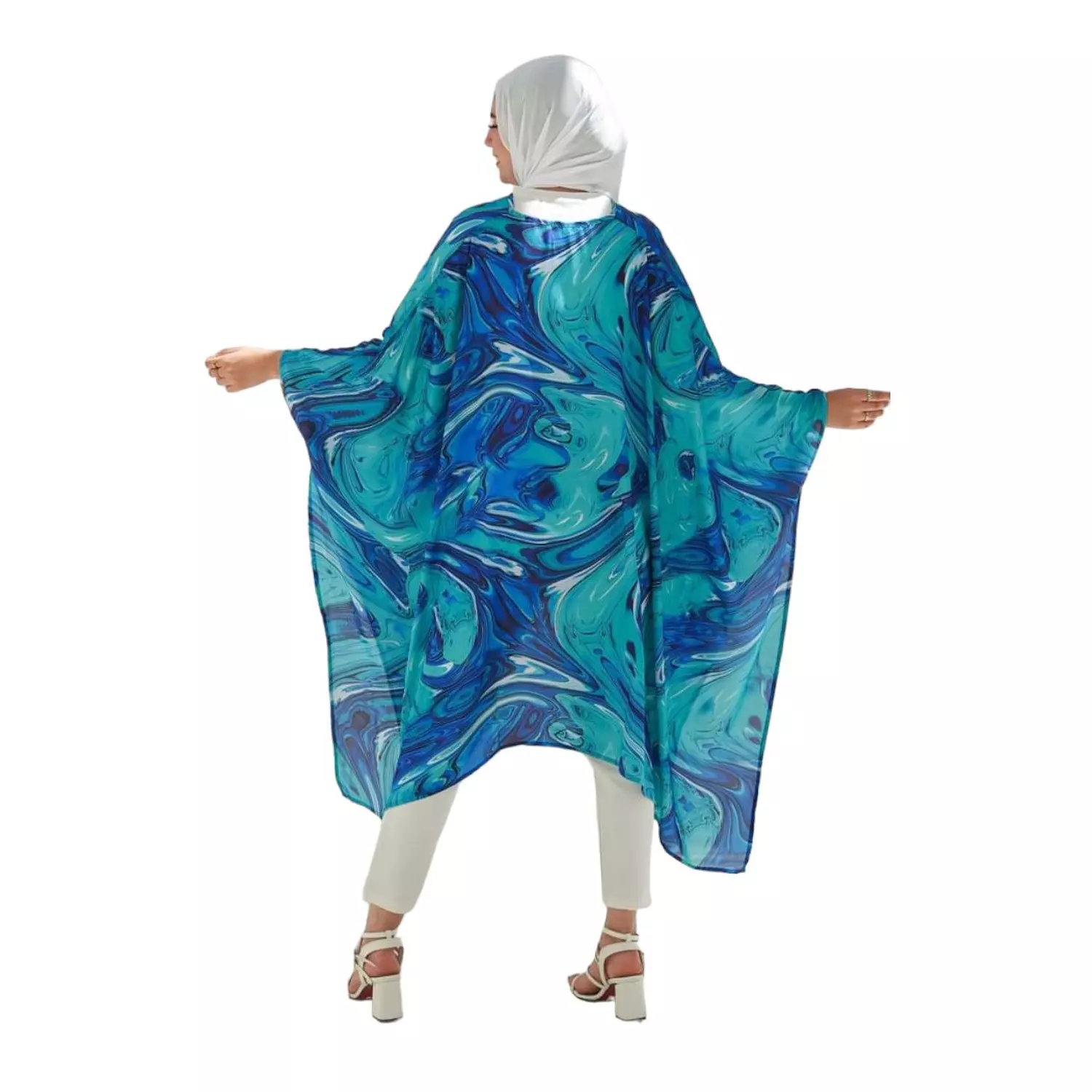 Sea Waves Poncho 1