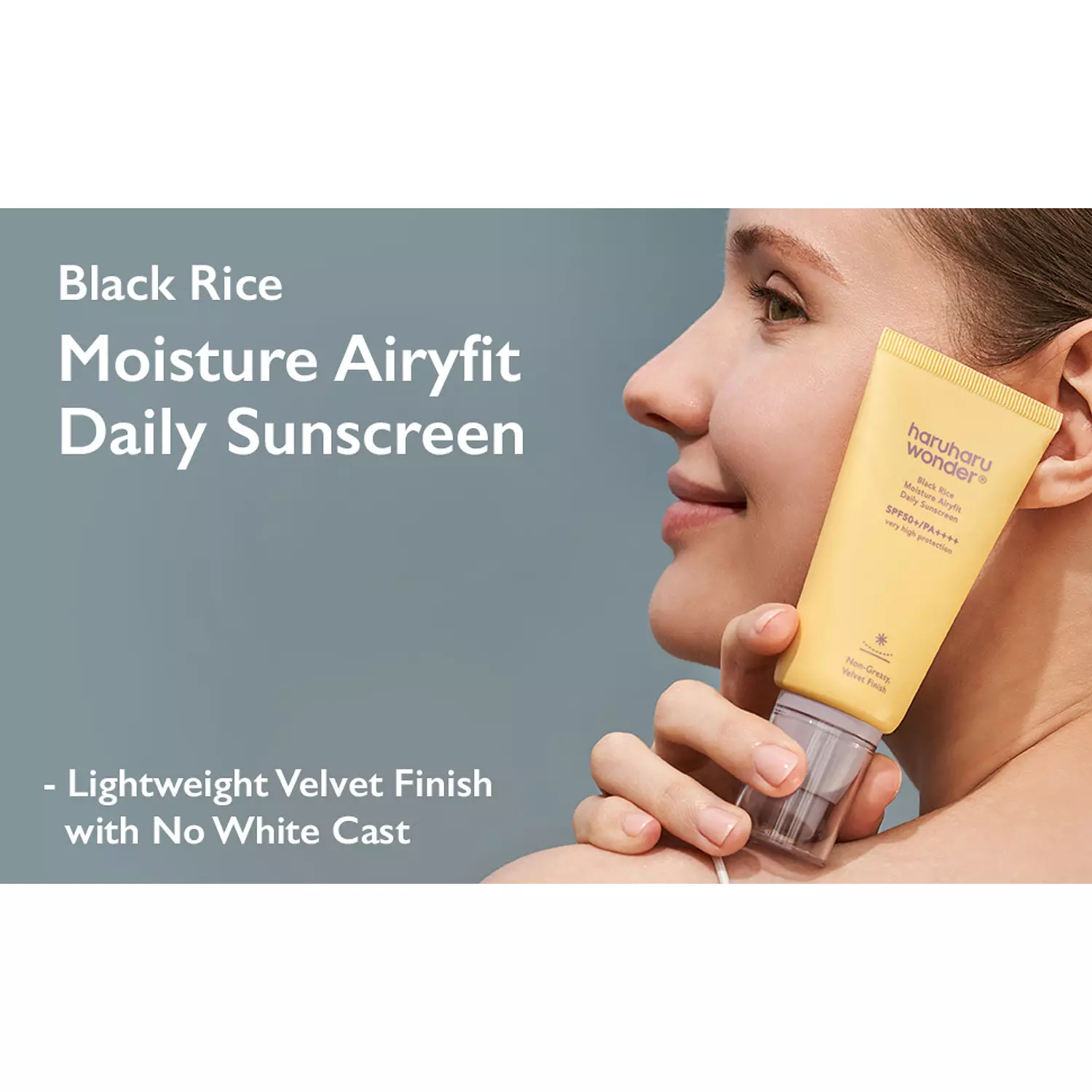 Haruharu WONDER - Black Rice Moisture Airyfit Sunscreen 1