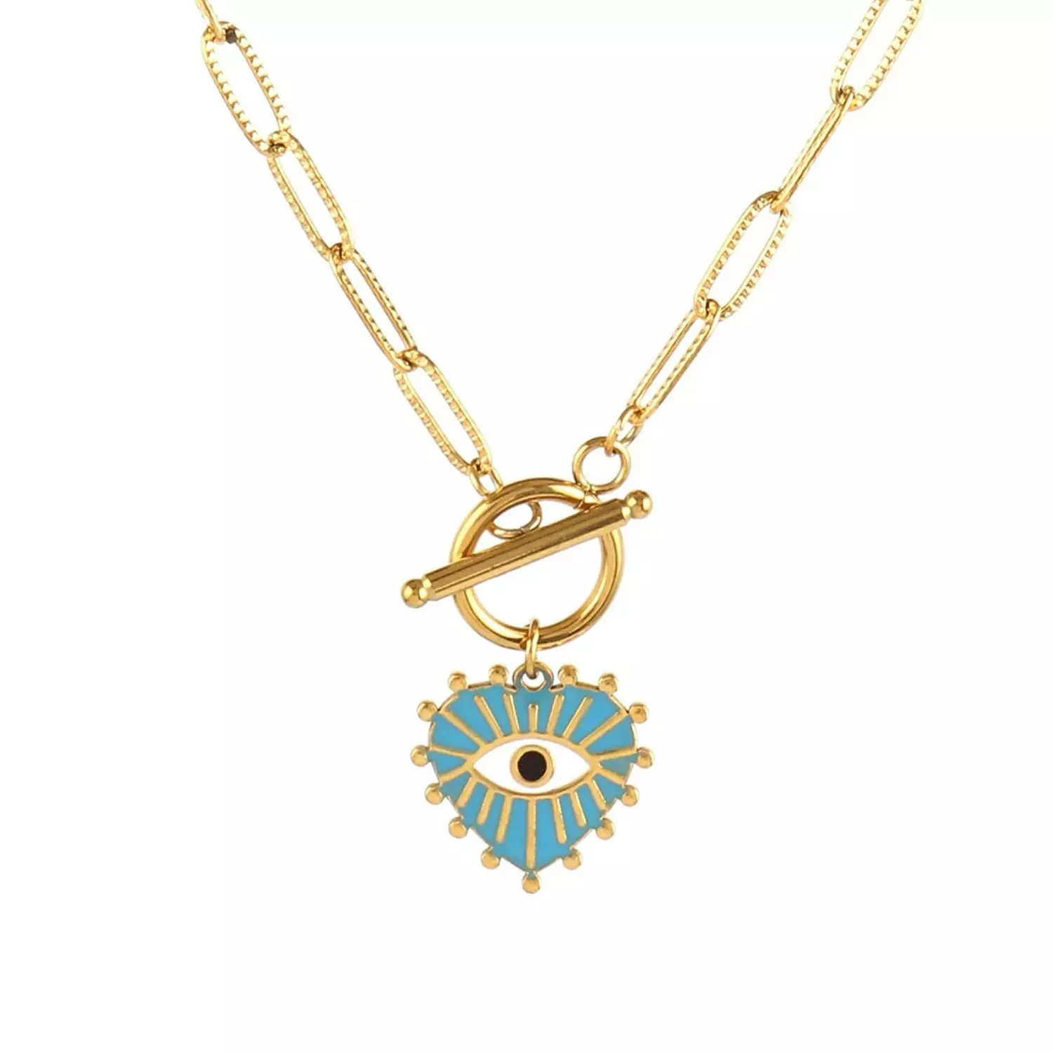 Blue eye necklace 1