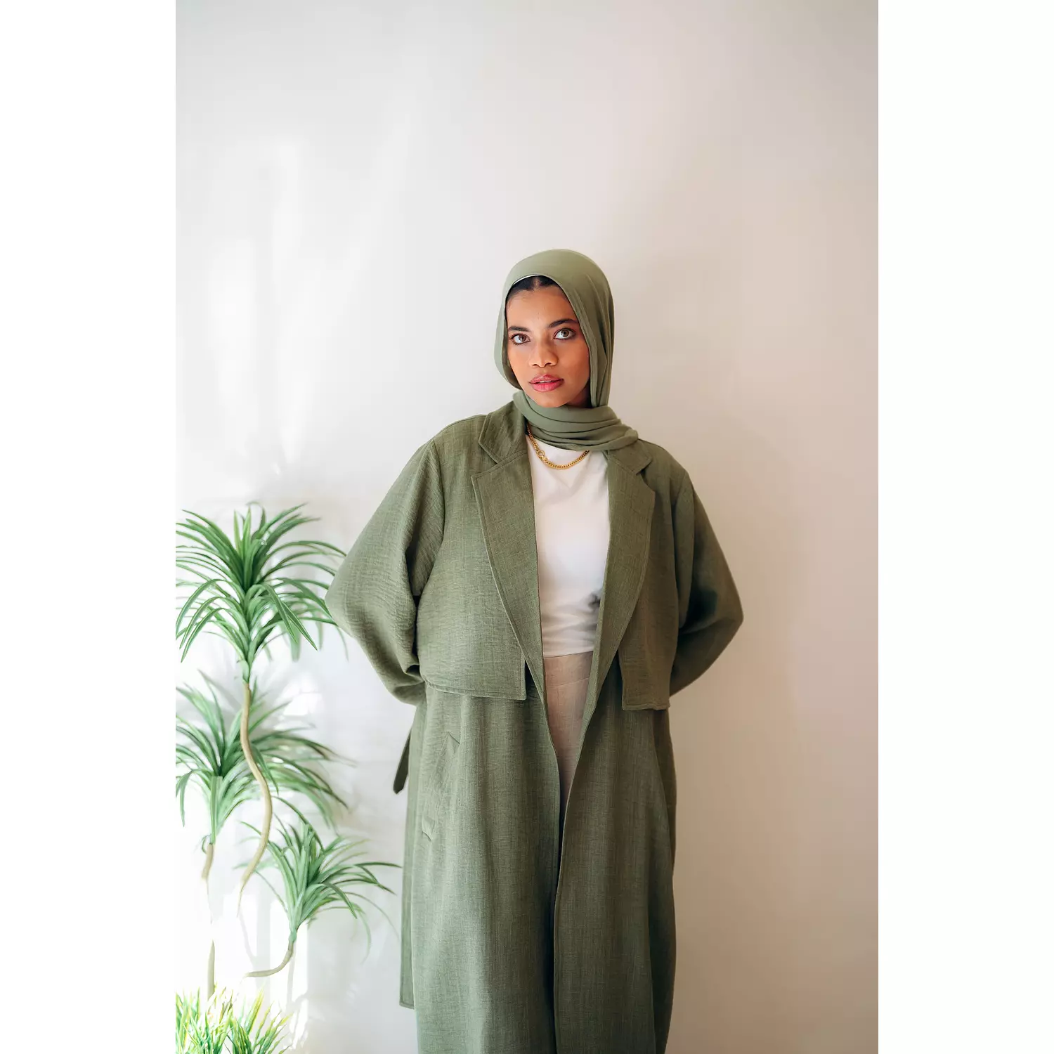 Linen Trench Coat 18