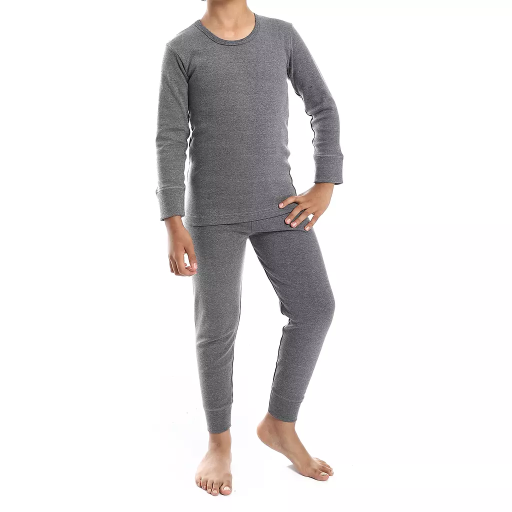 Shorto Kids Thermal Set - Dark Gray