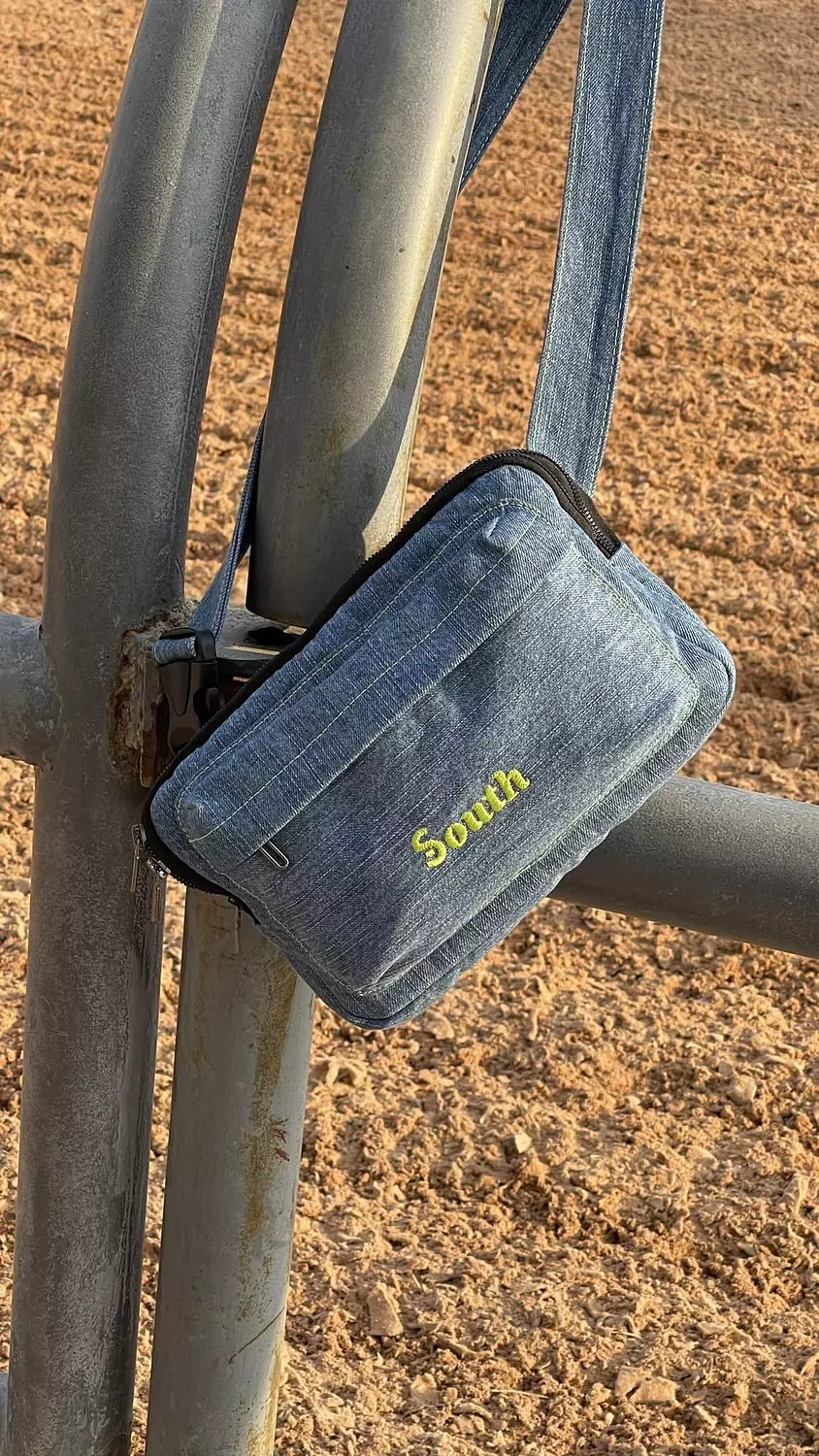 SOUTH DIG Denim stitched Bag ( BY ORDER )  7