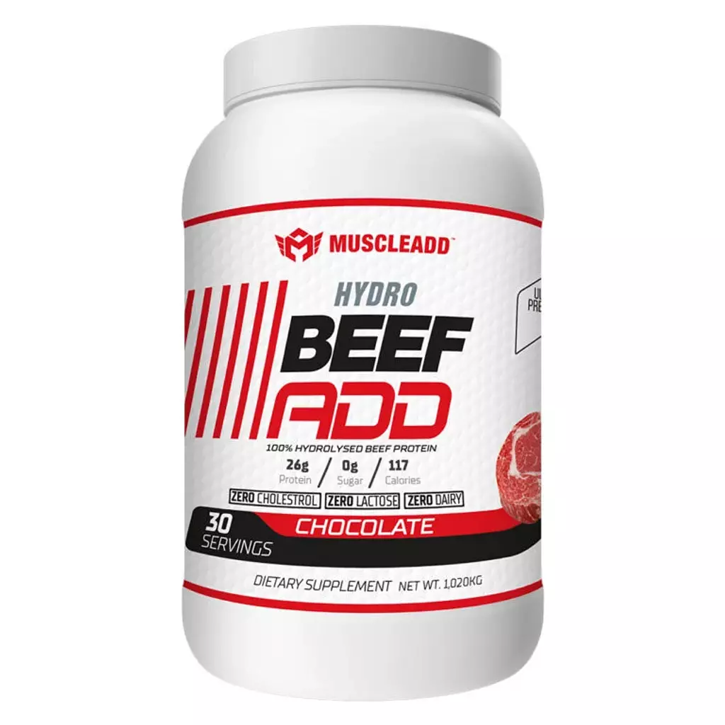 Muscle Add Hydro Beef Add 100% Hydrolyzed Beef Protein