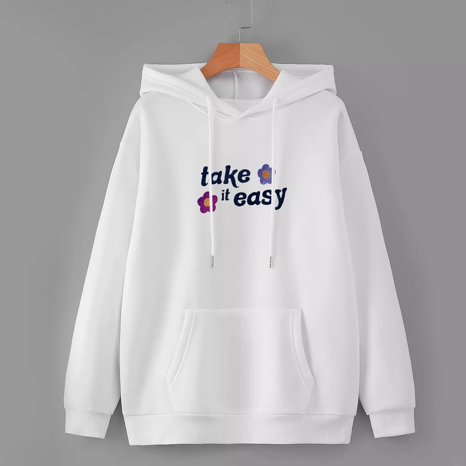 Ho Holland - Women Hoodie - White ( Take it east )  hover image