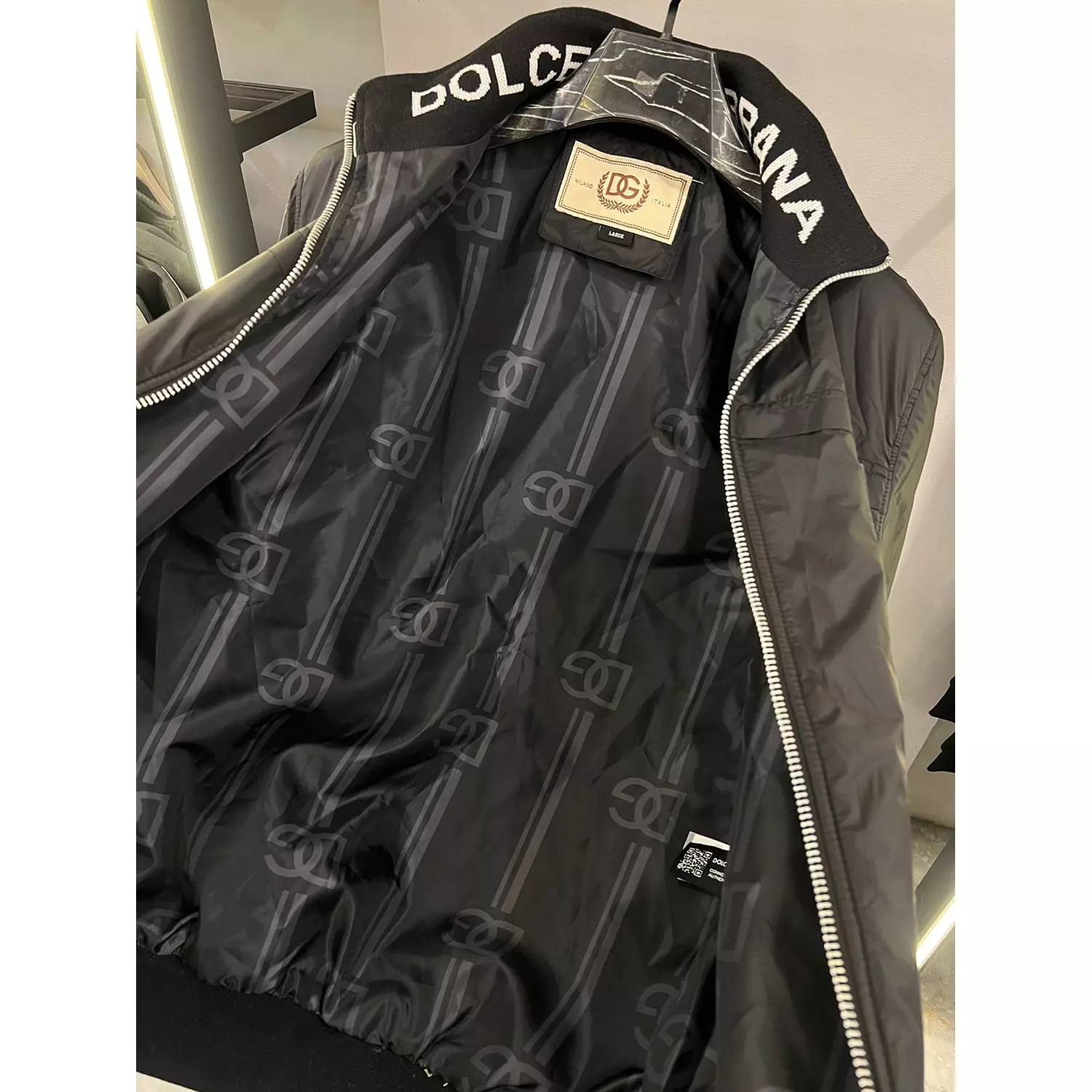  BLACK DOLCE & GABBANA JACKET 4