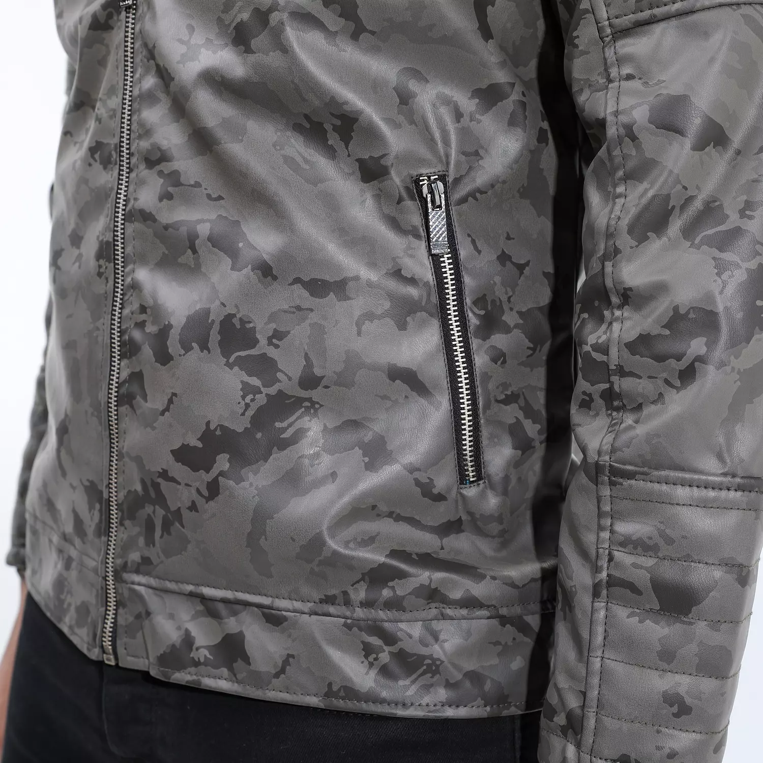 ARMY LEATHER JACKET 5