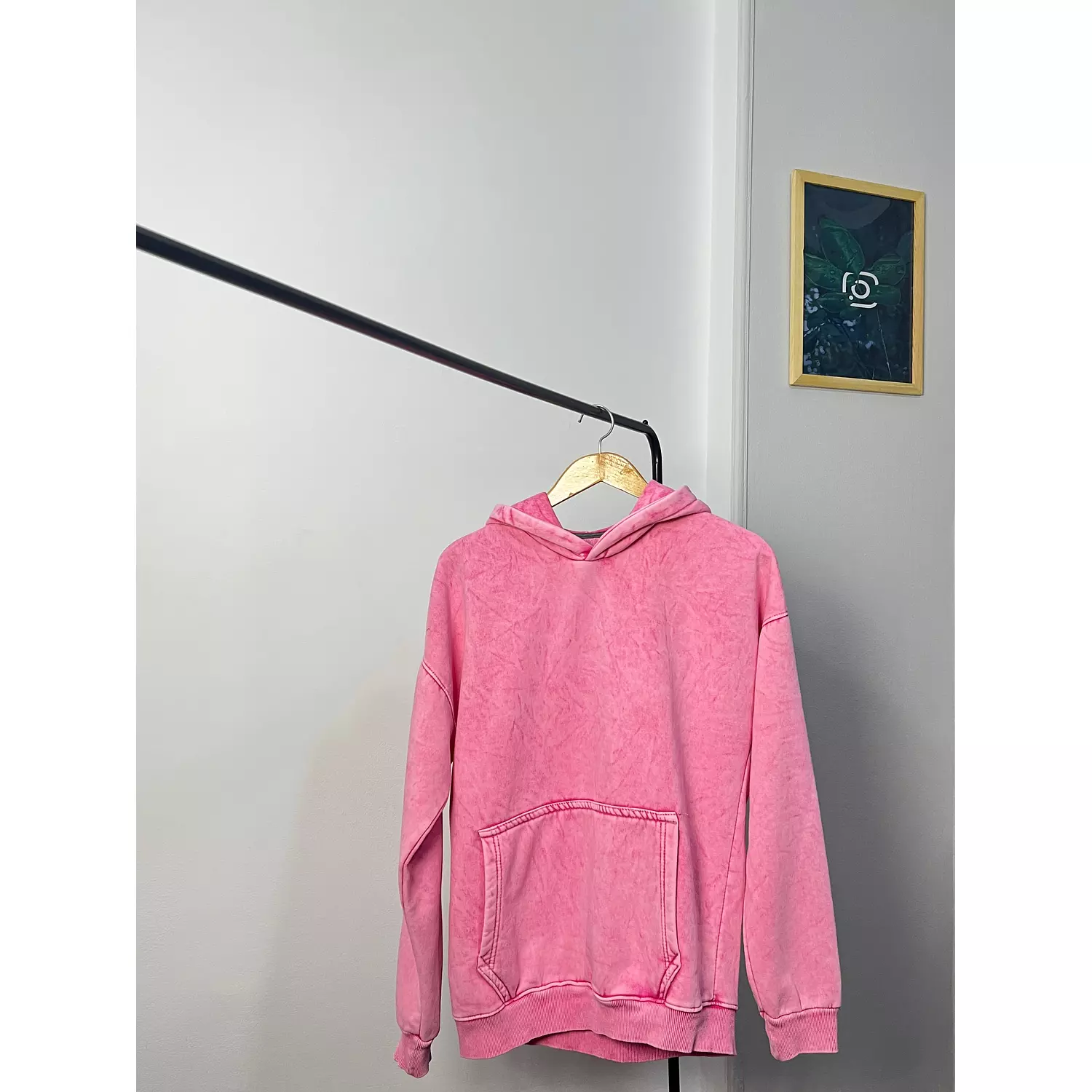 HOODIE WASHED COTTON OVERSIZE UNISEX  0