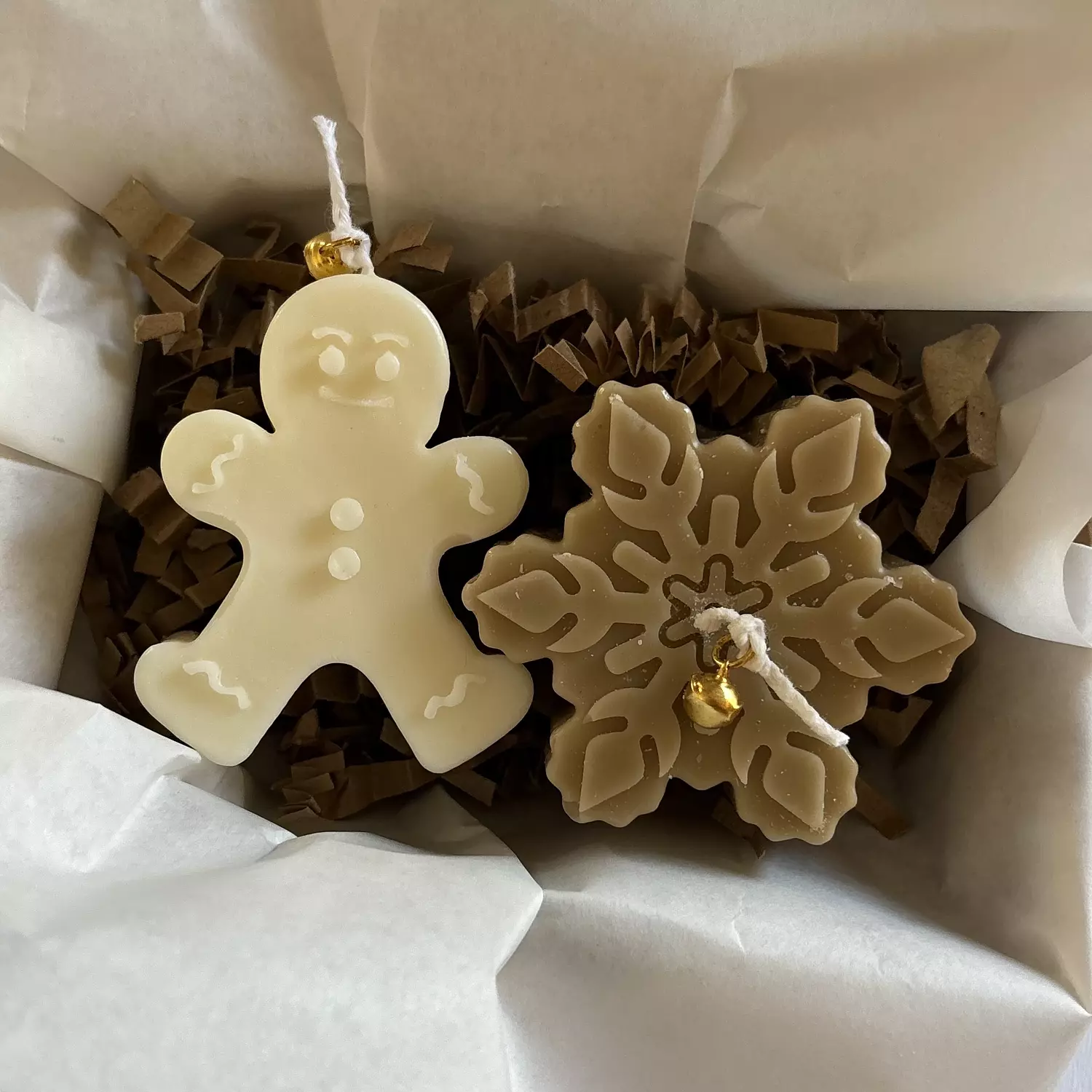 Gingerbread & Snowflake Gift Box hover image