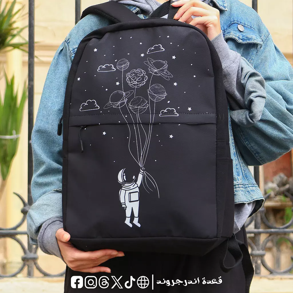 Astronaut with Planet Balloon 🎈 Backpack 🎒