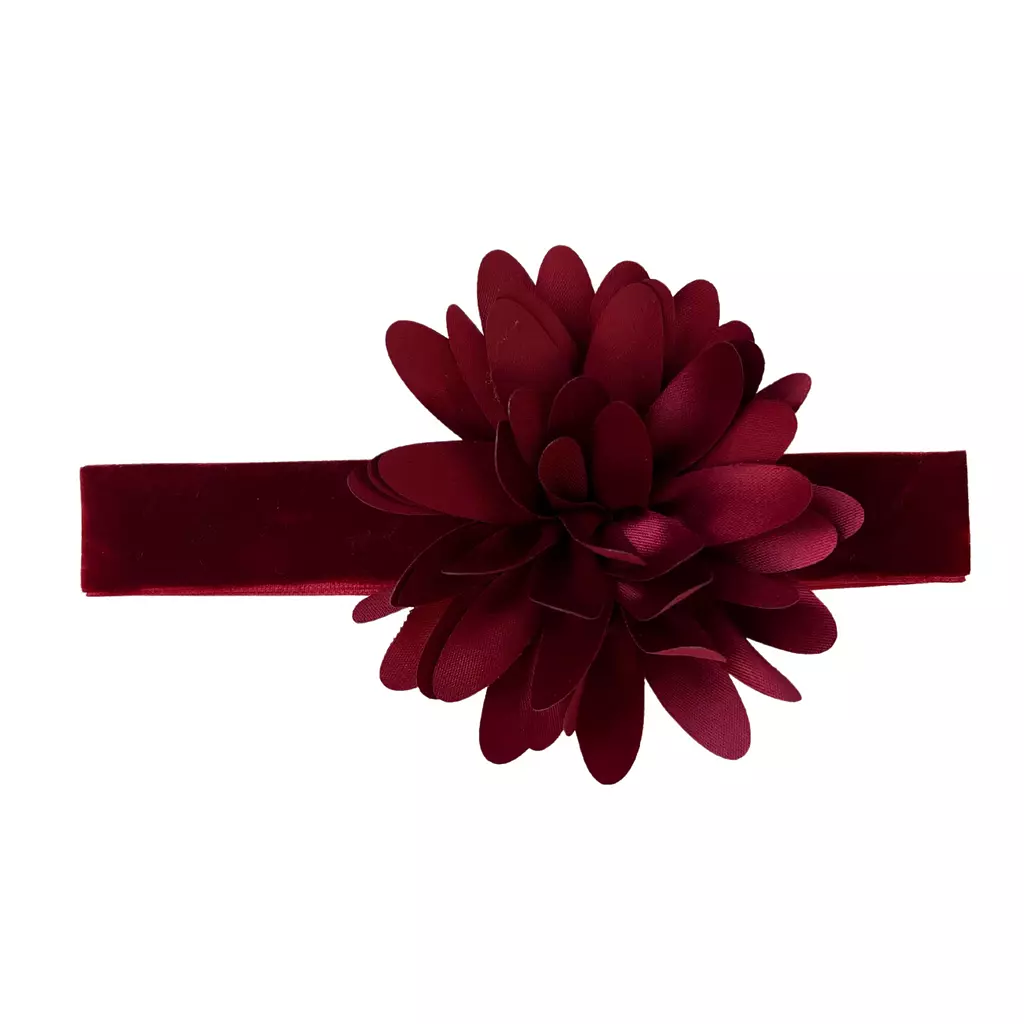 Red Flower Choker 