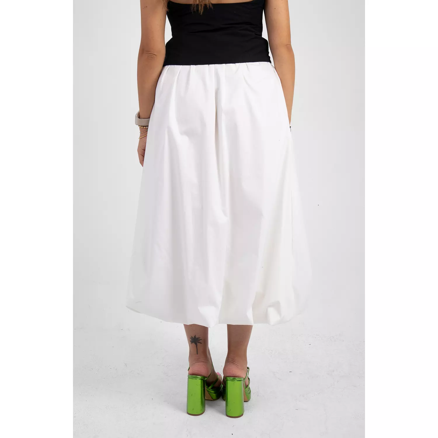 Midi Bubble Skirt 4