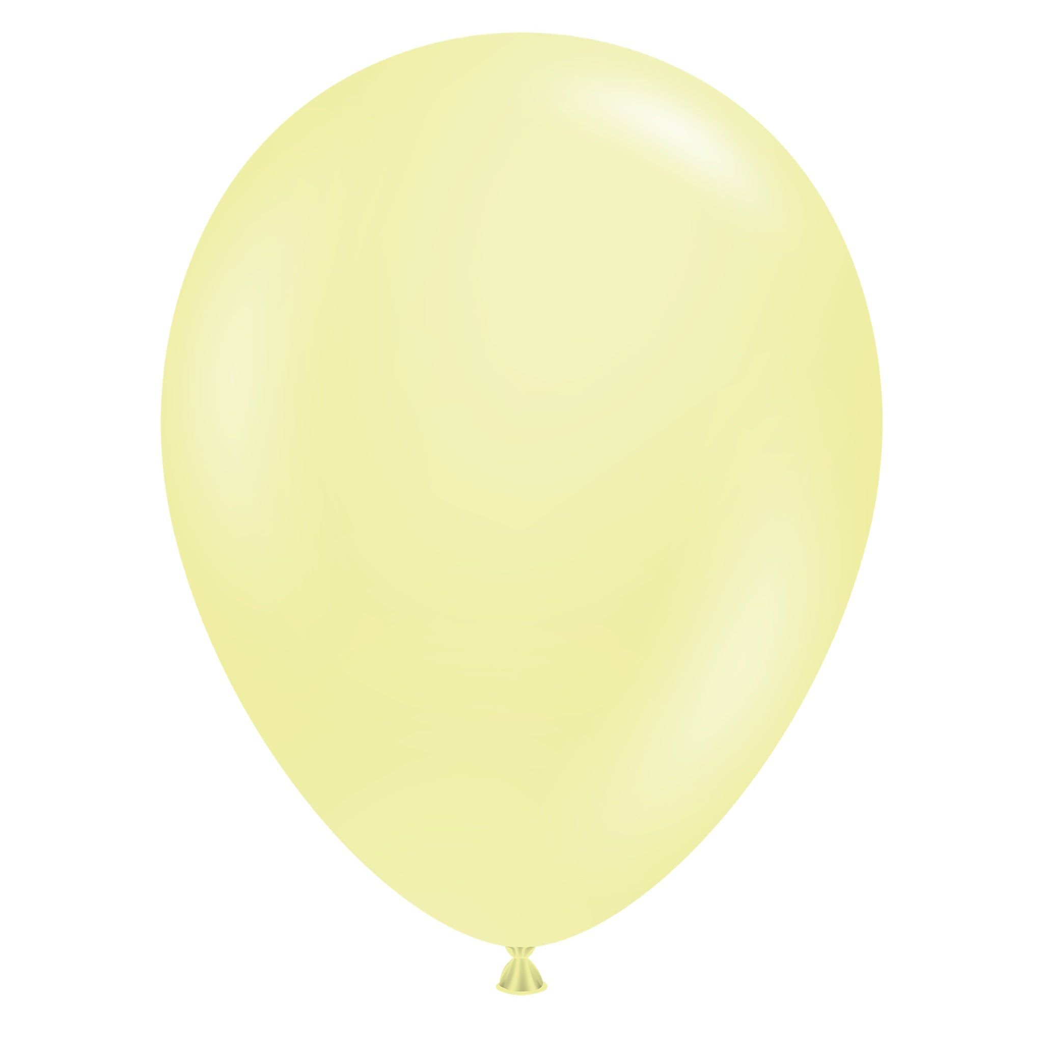 Light Yellow Balloons (pack of 10) 