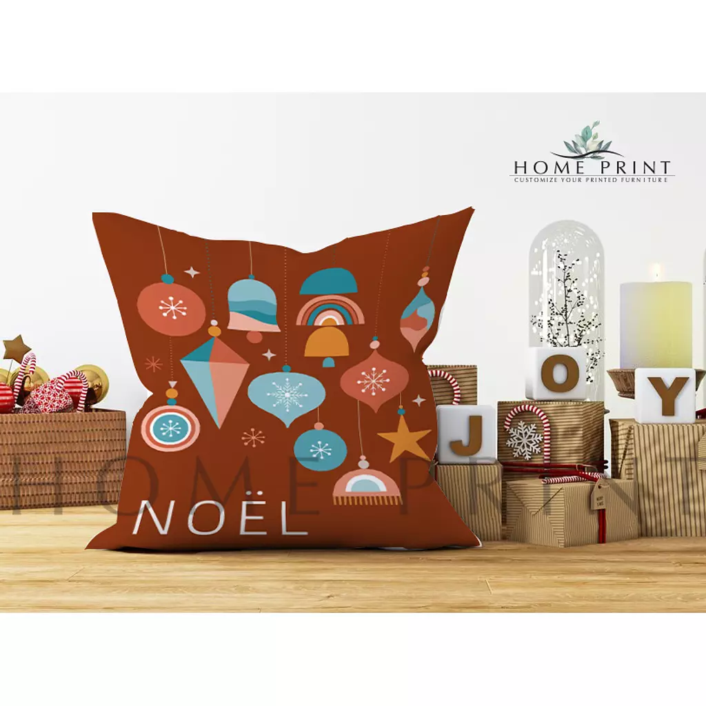 "Noel" Christmas cushion