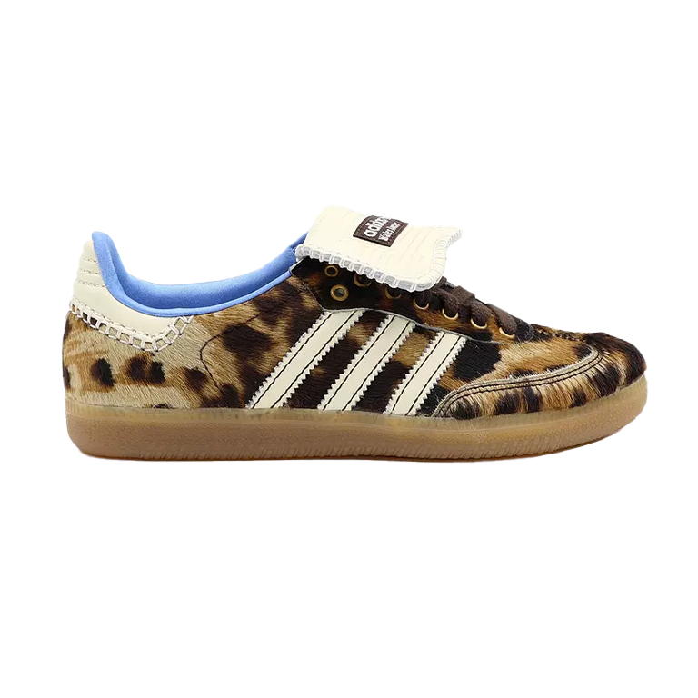 Wales Bonner adidas Samba Pony Leo Low Fox Brown Sandy Beige Lucky hover image