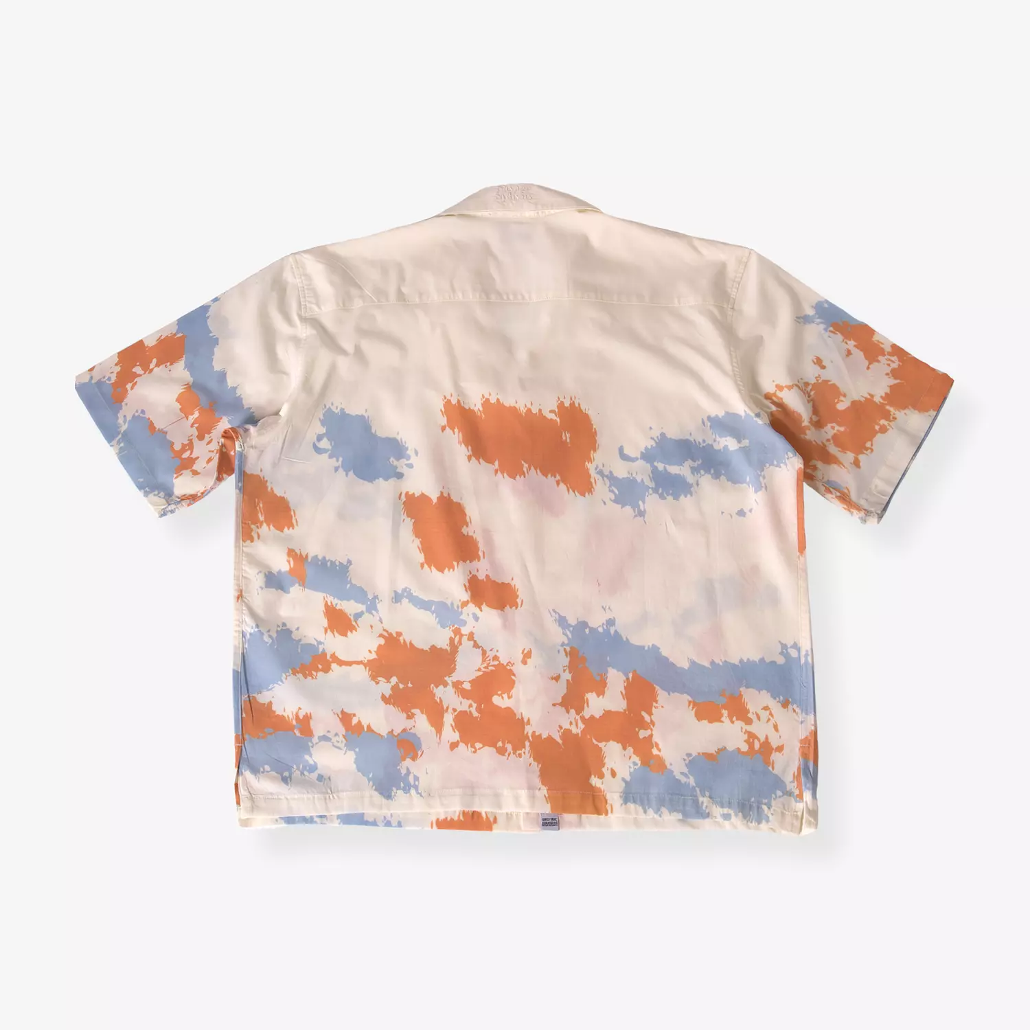 Pumpkin Orange Cloudy shirt 2