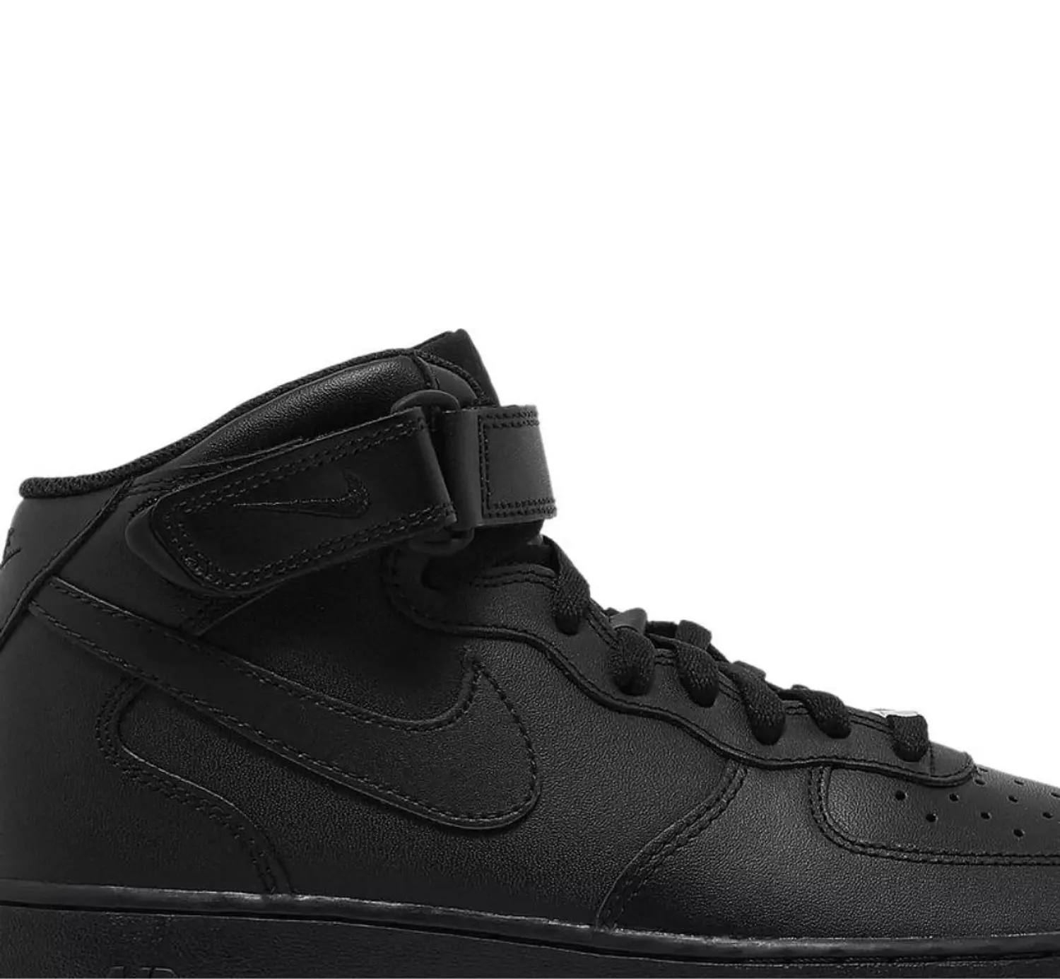 Air Force 1 Mid "black” 1