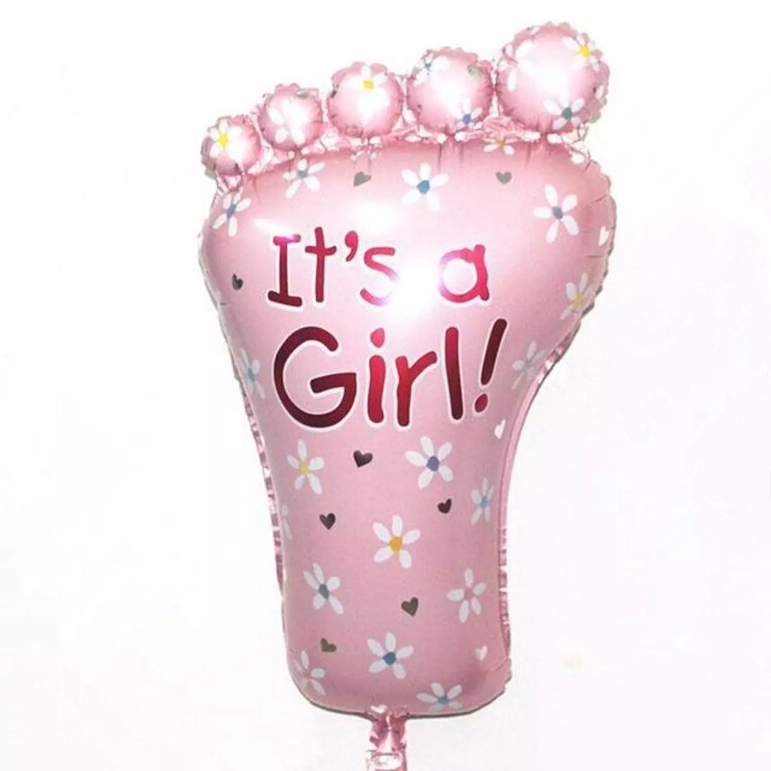 Baby Foot Girl Foil Balloon  0