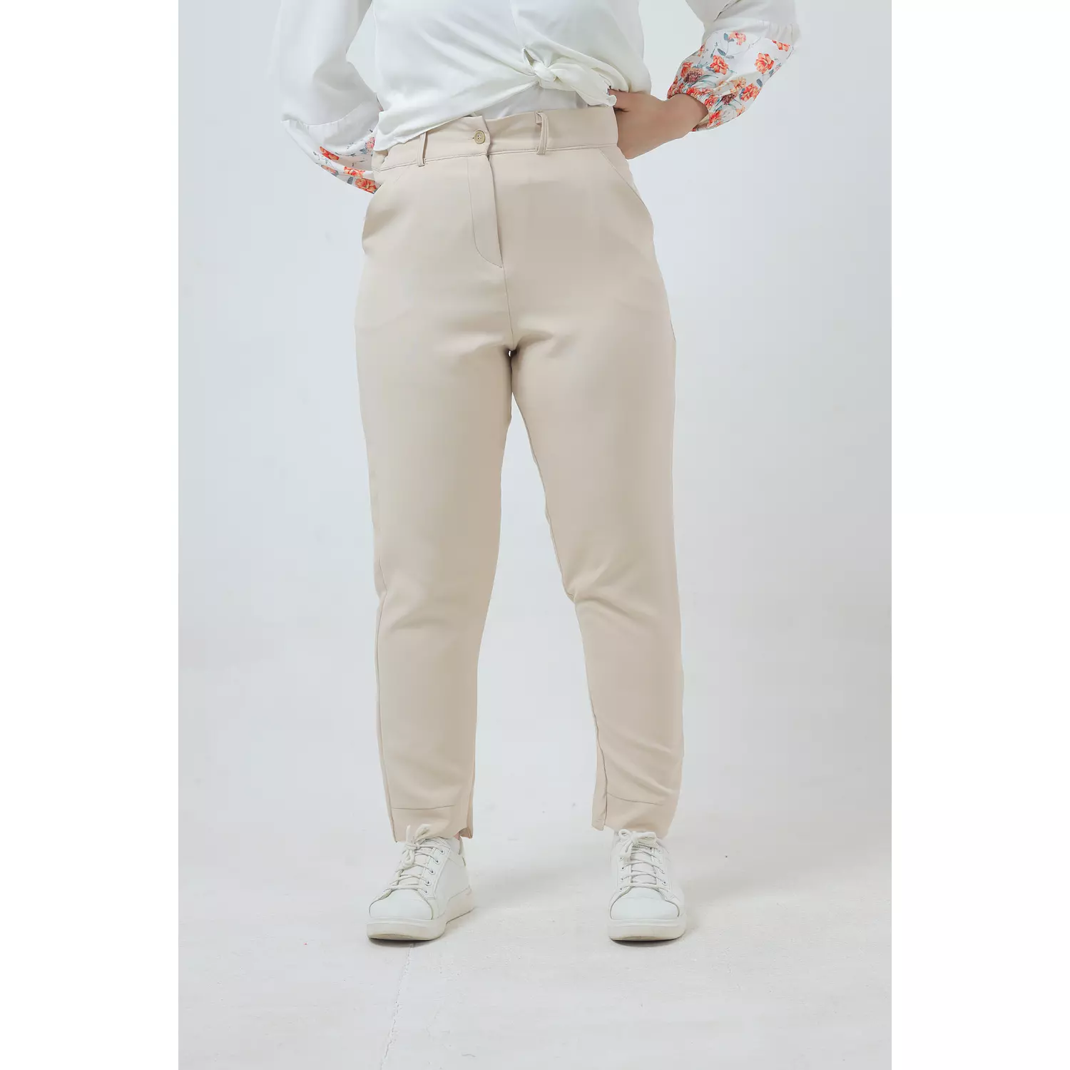 Beige Formal Pants 2