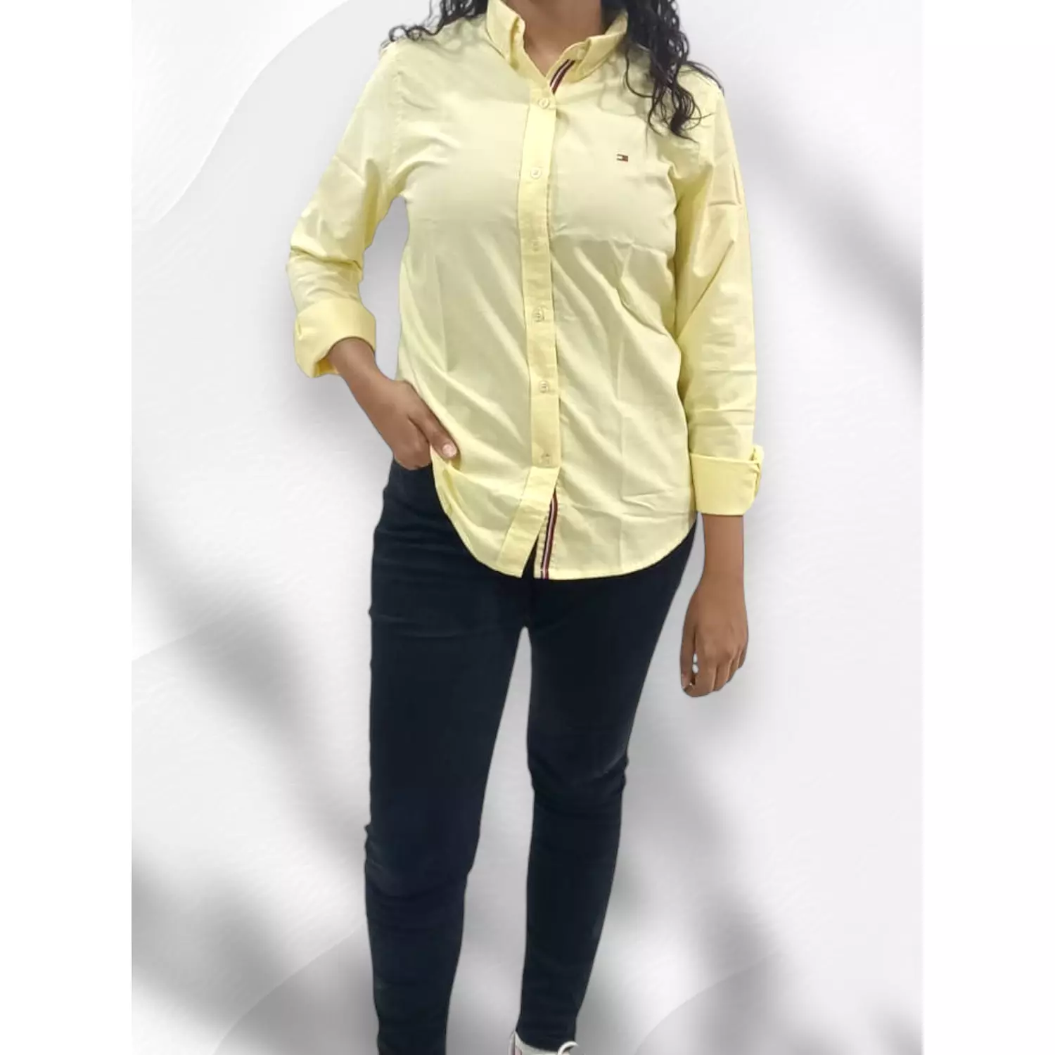 Tommy Shirt -light Yellow  2