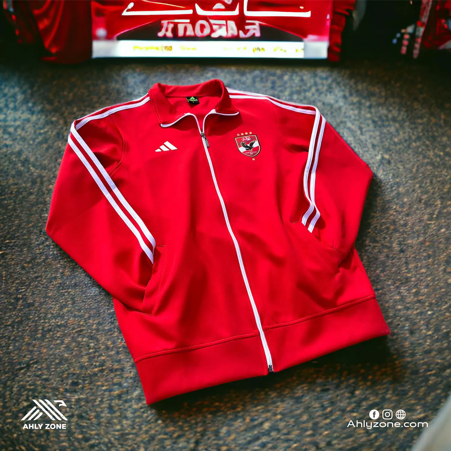 Ahly Red Sweatshirt 1