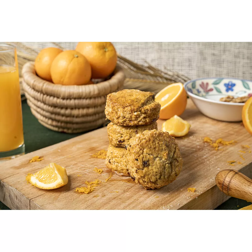 Cranberry Orange Almond Scones