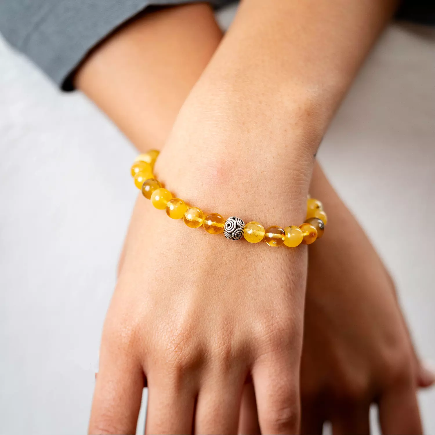 Amber Bracelet - 8mm-2nd-img